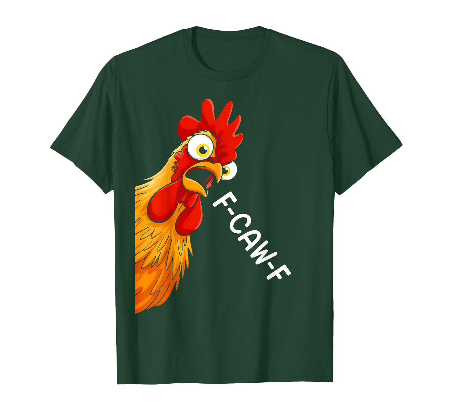 f-caw-f Funny Cow Chicken T-Shirt
