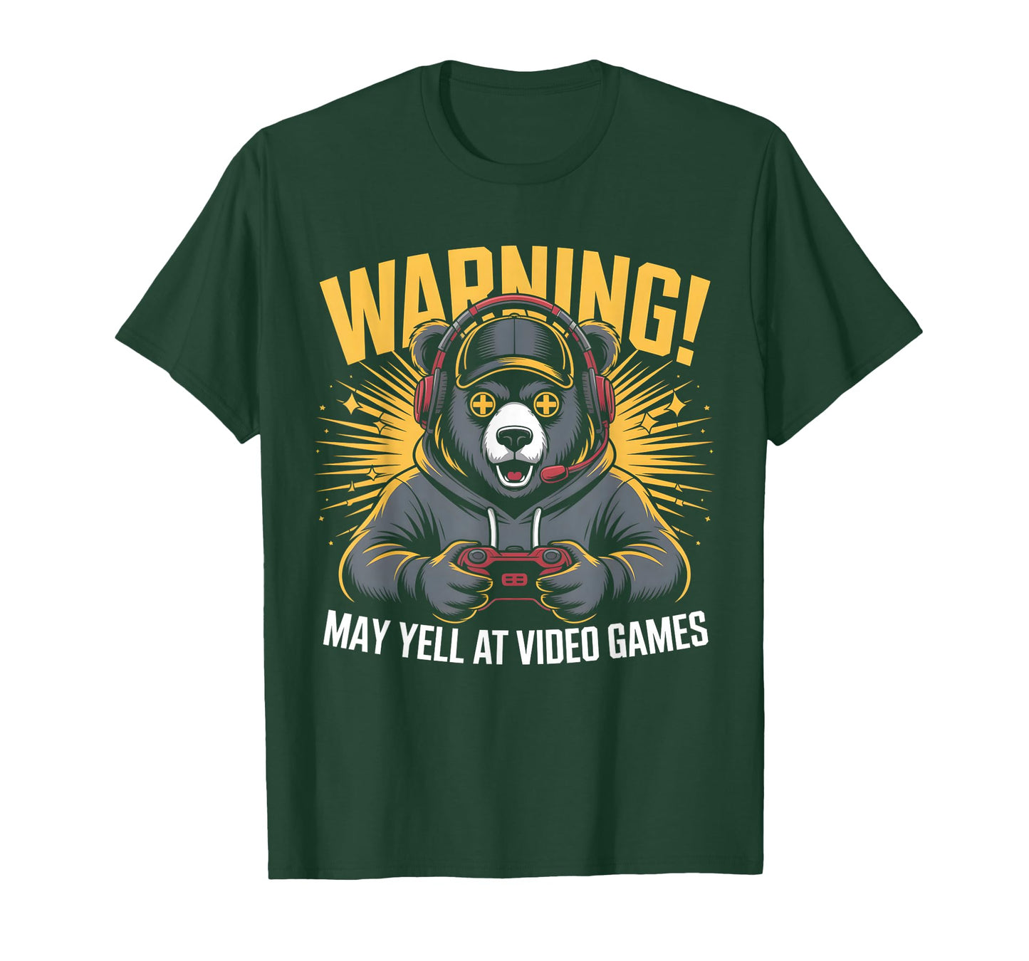 Gamer Yell Video Games T-Shirt