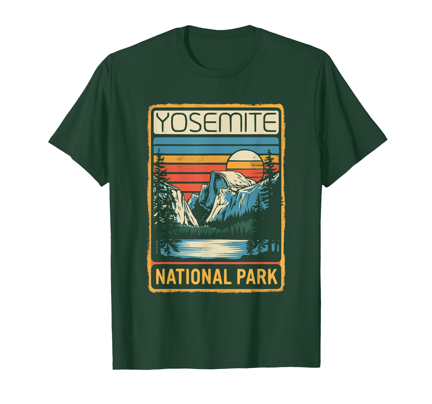 Yosemite National Park Outdoor Mountain Wilderness Adventure T-Shirt