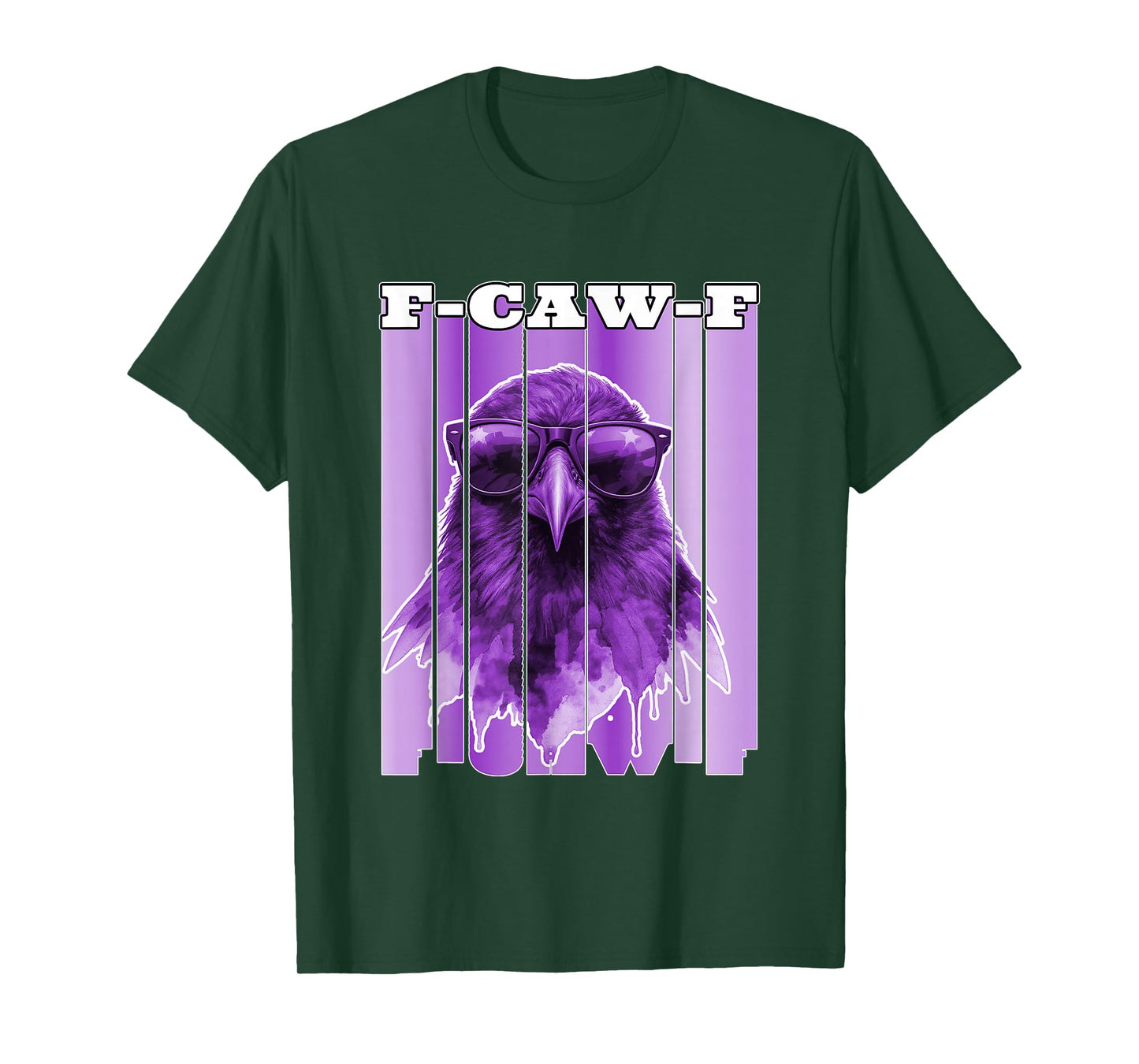 F-Caw-F Funny Crow Raven Men Women T-Shirt