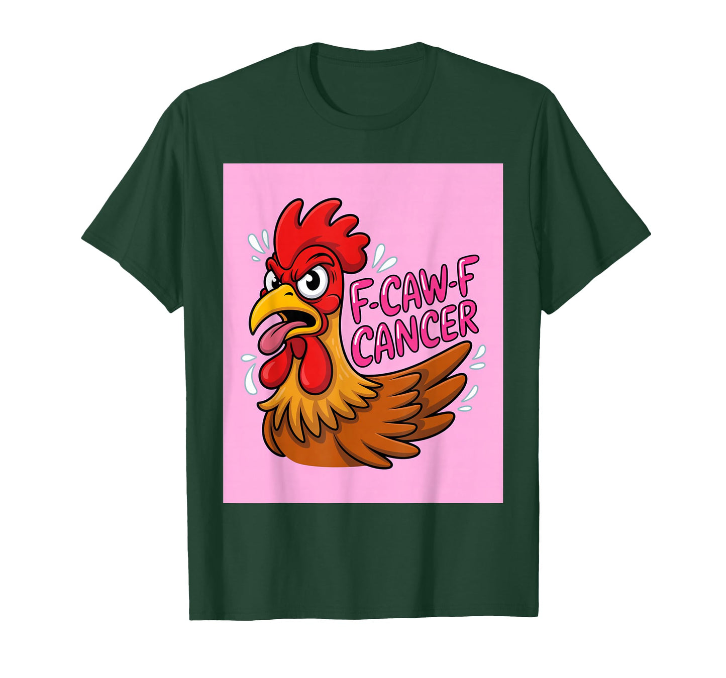 F-Caw-F Cancer Breast Cancer Awareness Accessories T-Shirt