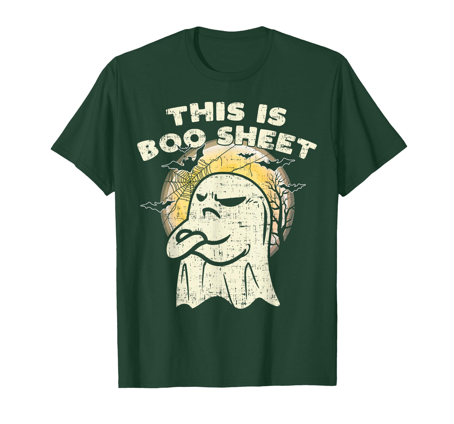 This is Boo Sheet - Ghost Retro Halloween Costume Men Women T-Shirt