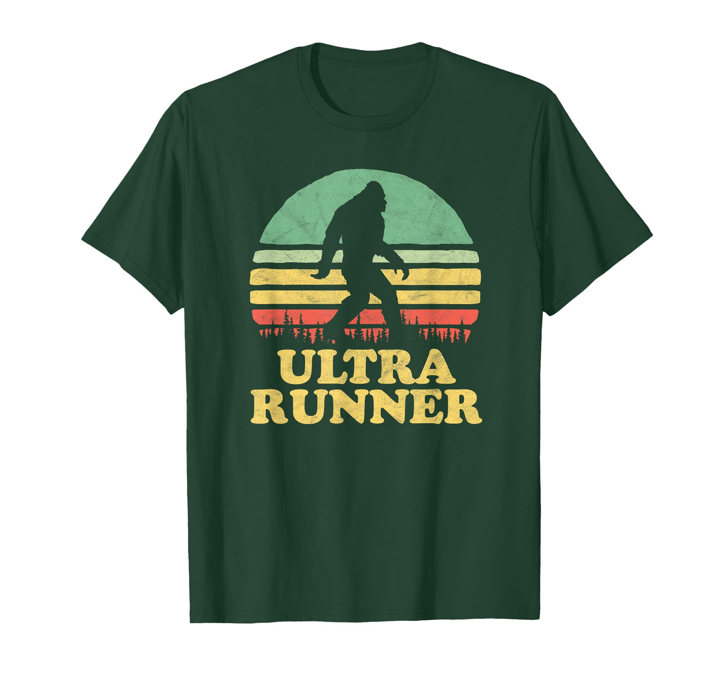 Bigfoot Ultra Runner Vintage Trail Marathon T-Shirt T-Shirt