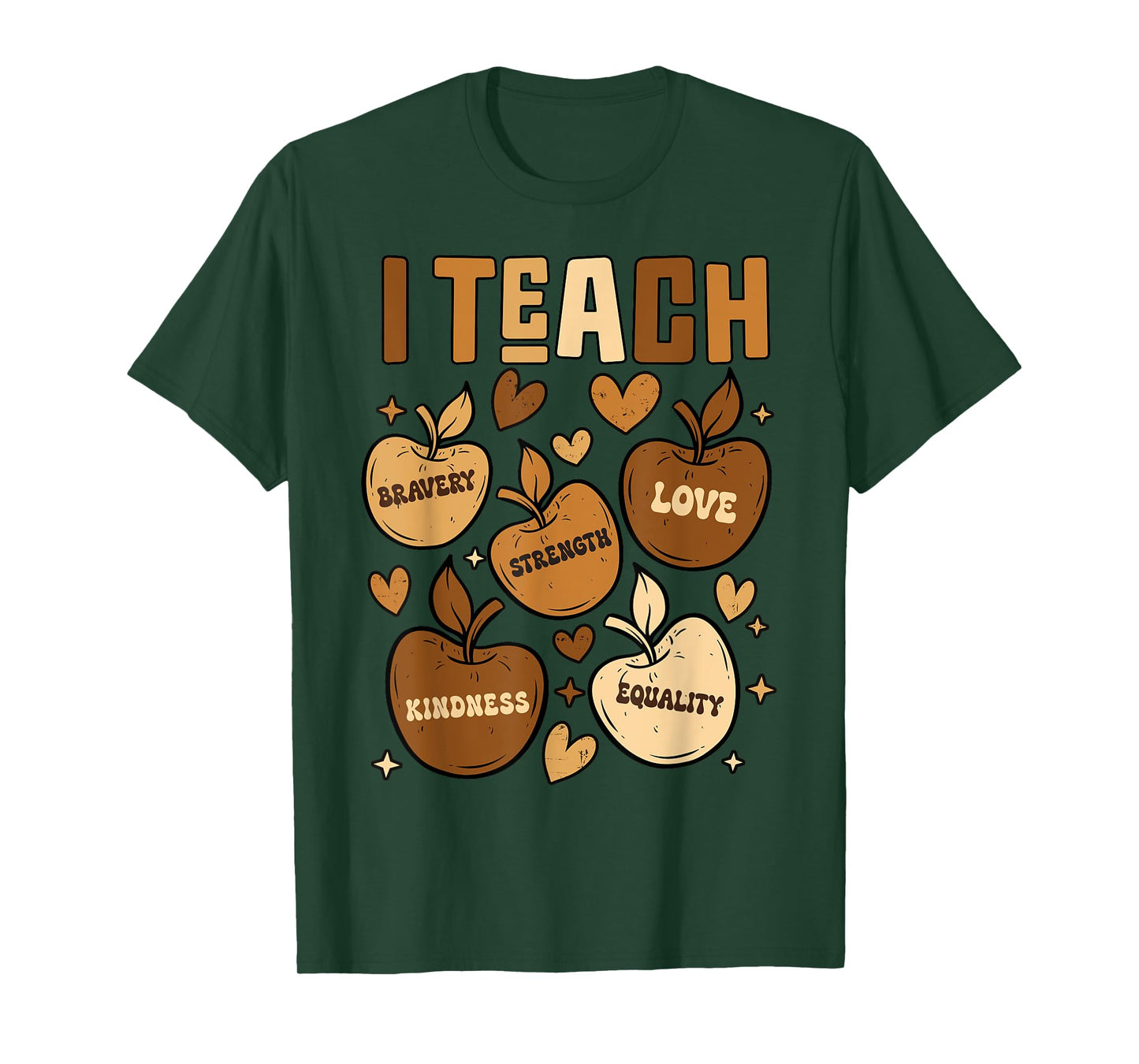 Black History Month Melanin I Teach Black History Teacher T-Shirt