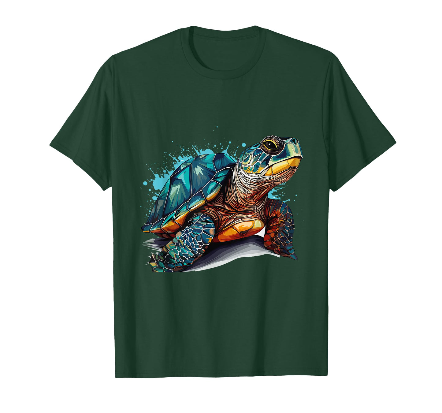 Sea Turtle in the Ocean, Turtles Lover T-Shirt