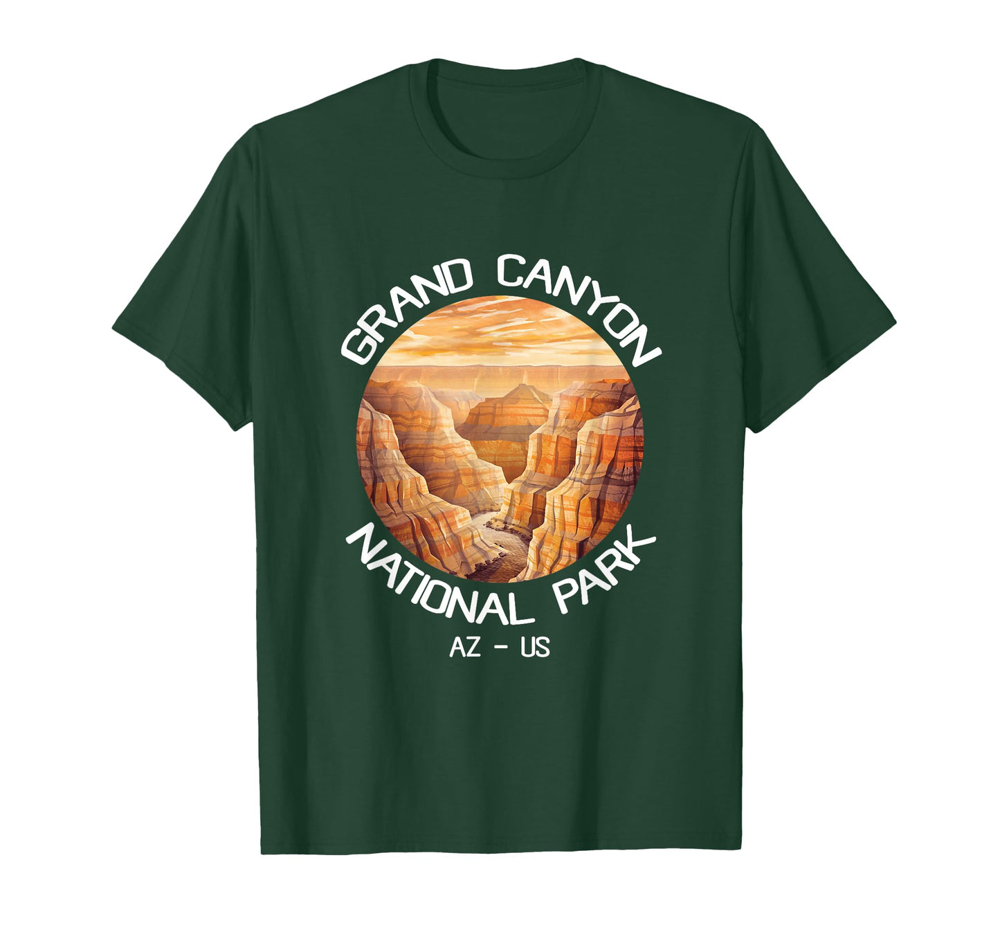 Arizona US National Park Travel Hiking Grand Canyon T-Shirt