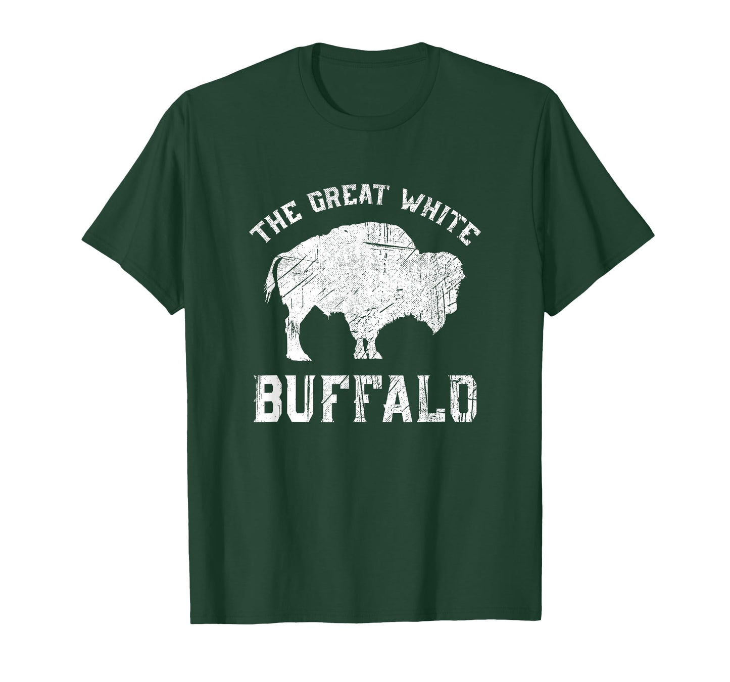 The Great White Buffalo T-Shirt Native American Inspired T-Shirt