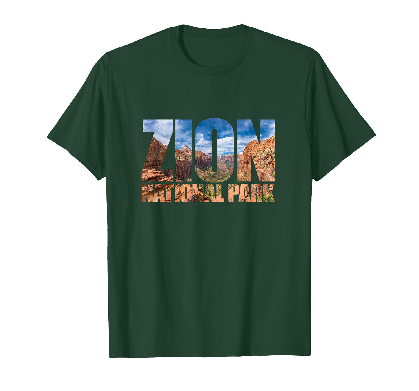 Zion National Park near Las Vegas / Utah USA / Canyon Nature T-Shirt