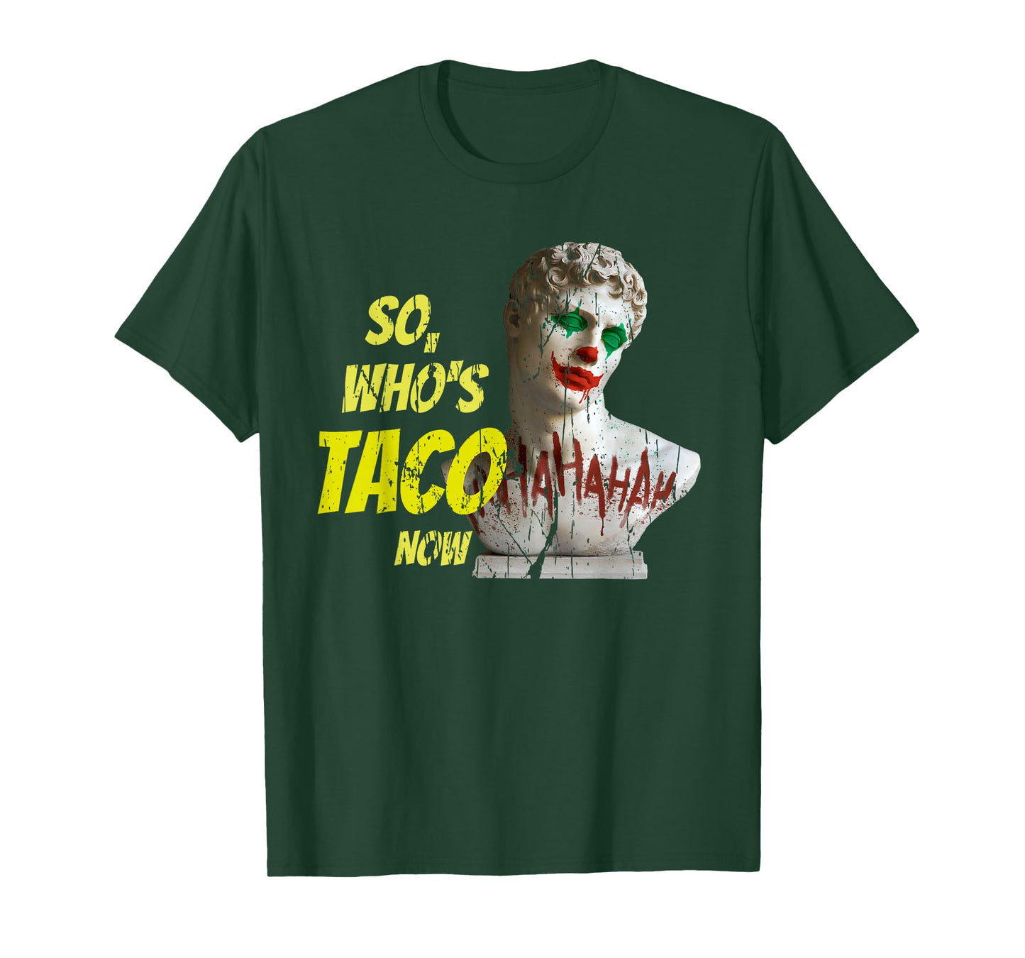 Who's Taco Now Pro-Trump Funny Misguided Liberal Meme T-Shirt