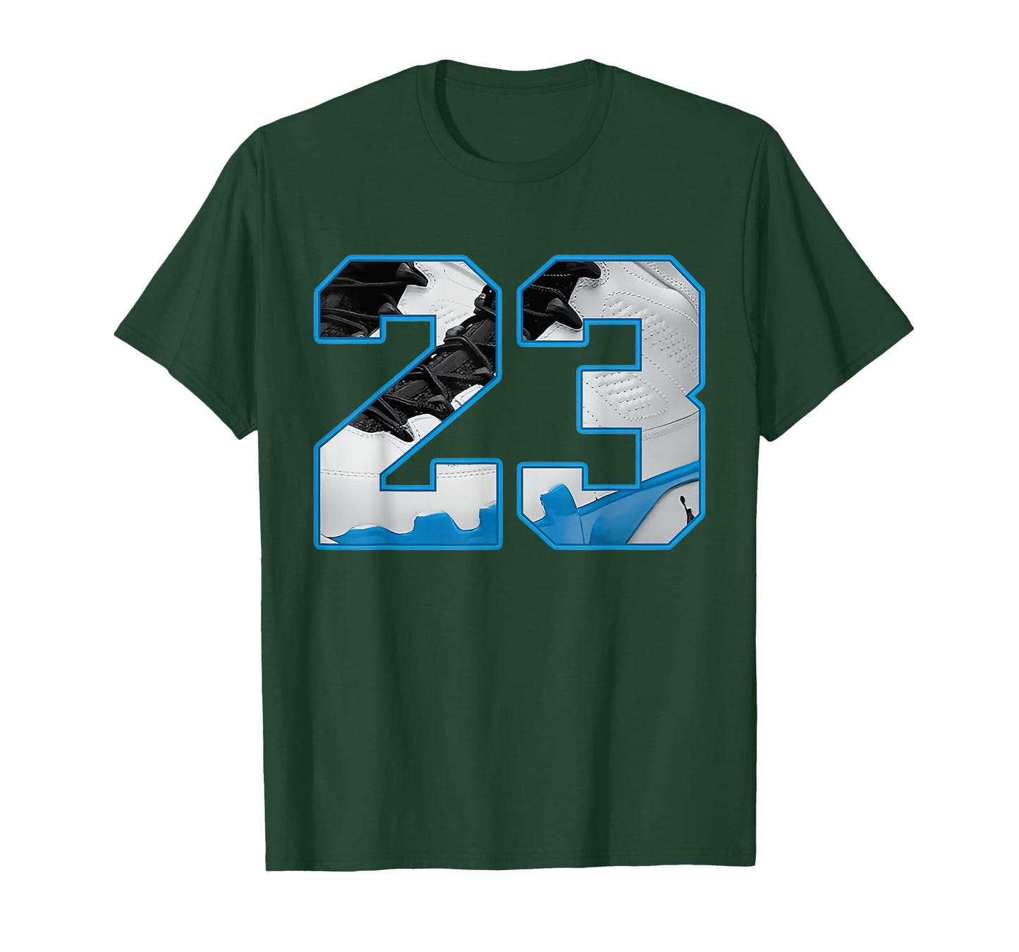 Number 23 Powder Blue 9s Loser Lover Matching Tee T-Shirt