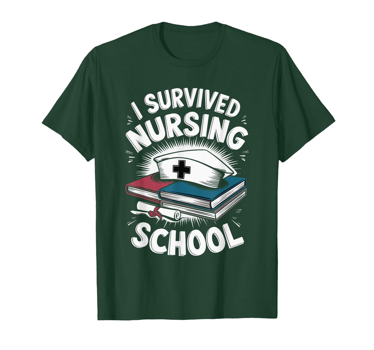 I Survived Nursing School T-Shirt