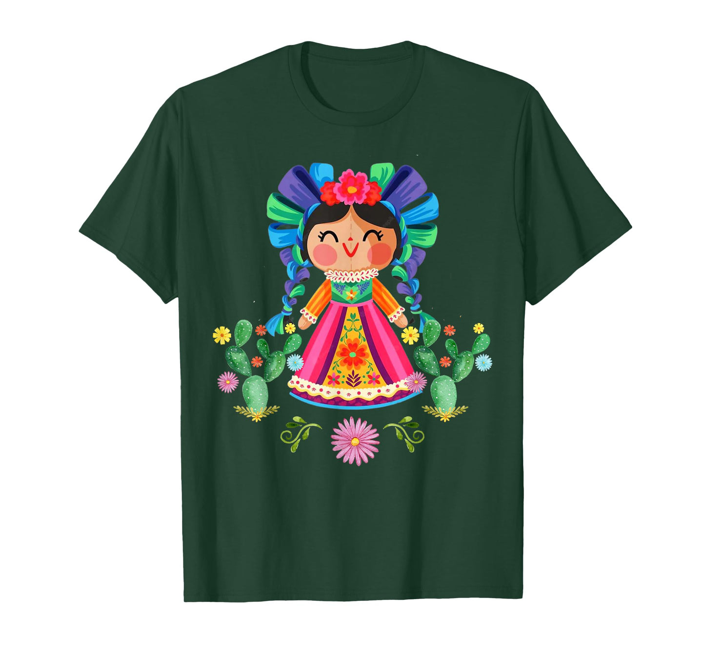 Mexican Handmade Lele Dolls T-Shirt