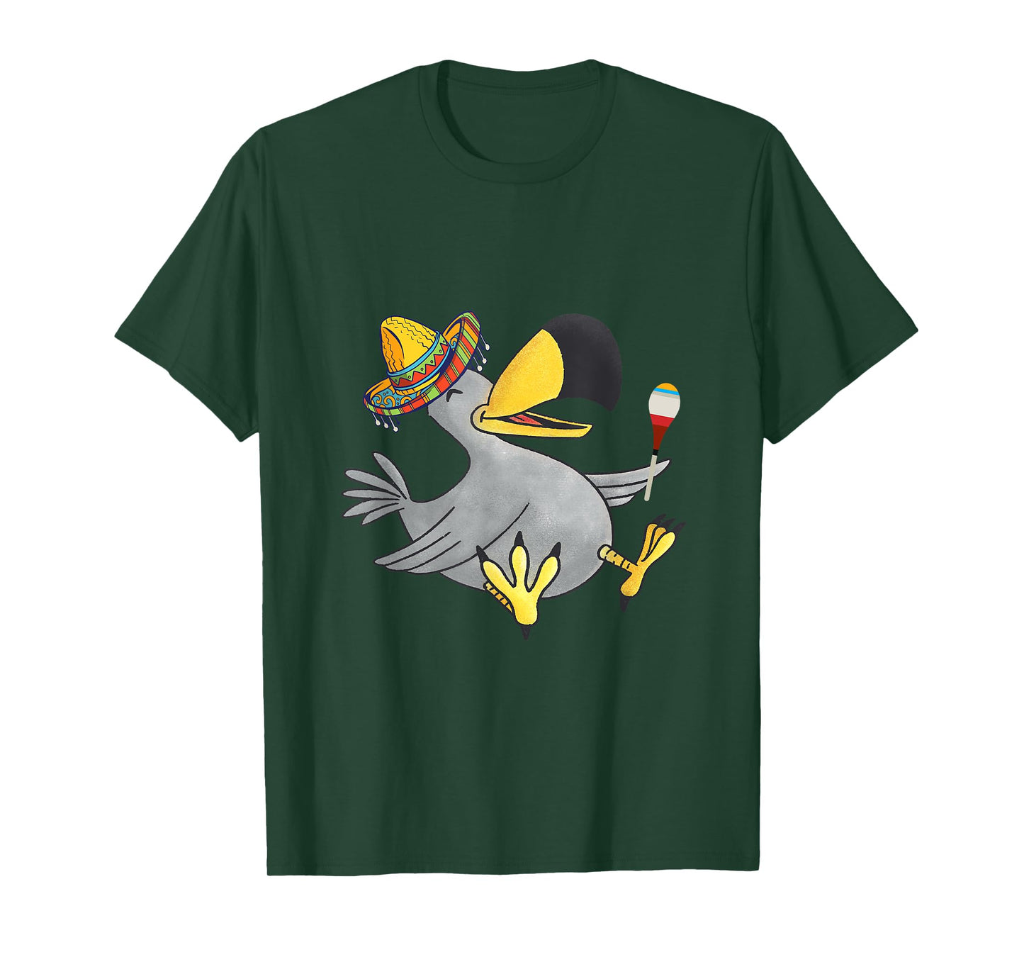Dodo Bird Sombrero Costume Mexico Cinco De Mayo Fiesta T-Shirt