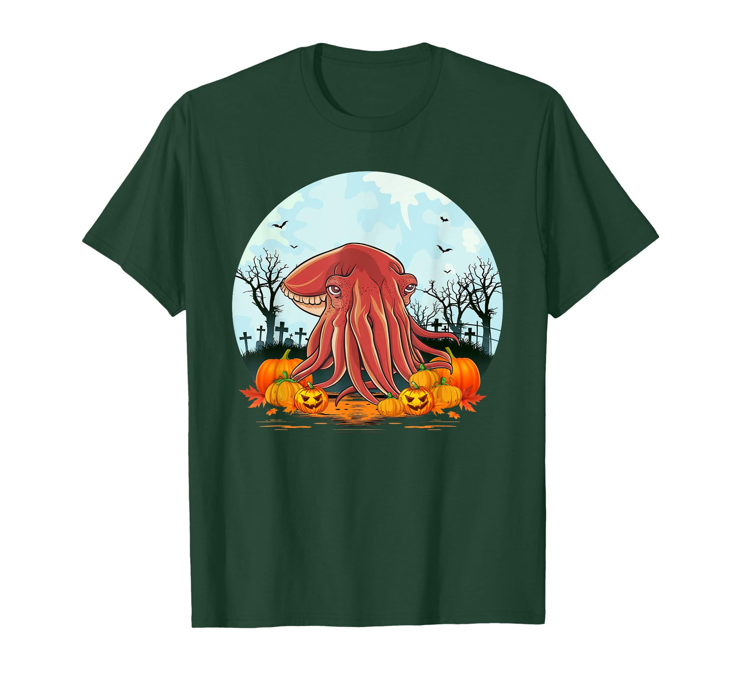 Cuttlefish Lovers Boys Girls Funny Halloween Costume Party T-Shirt