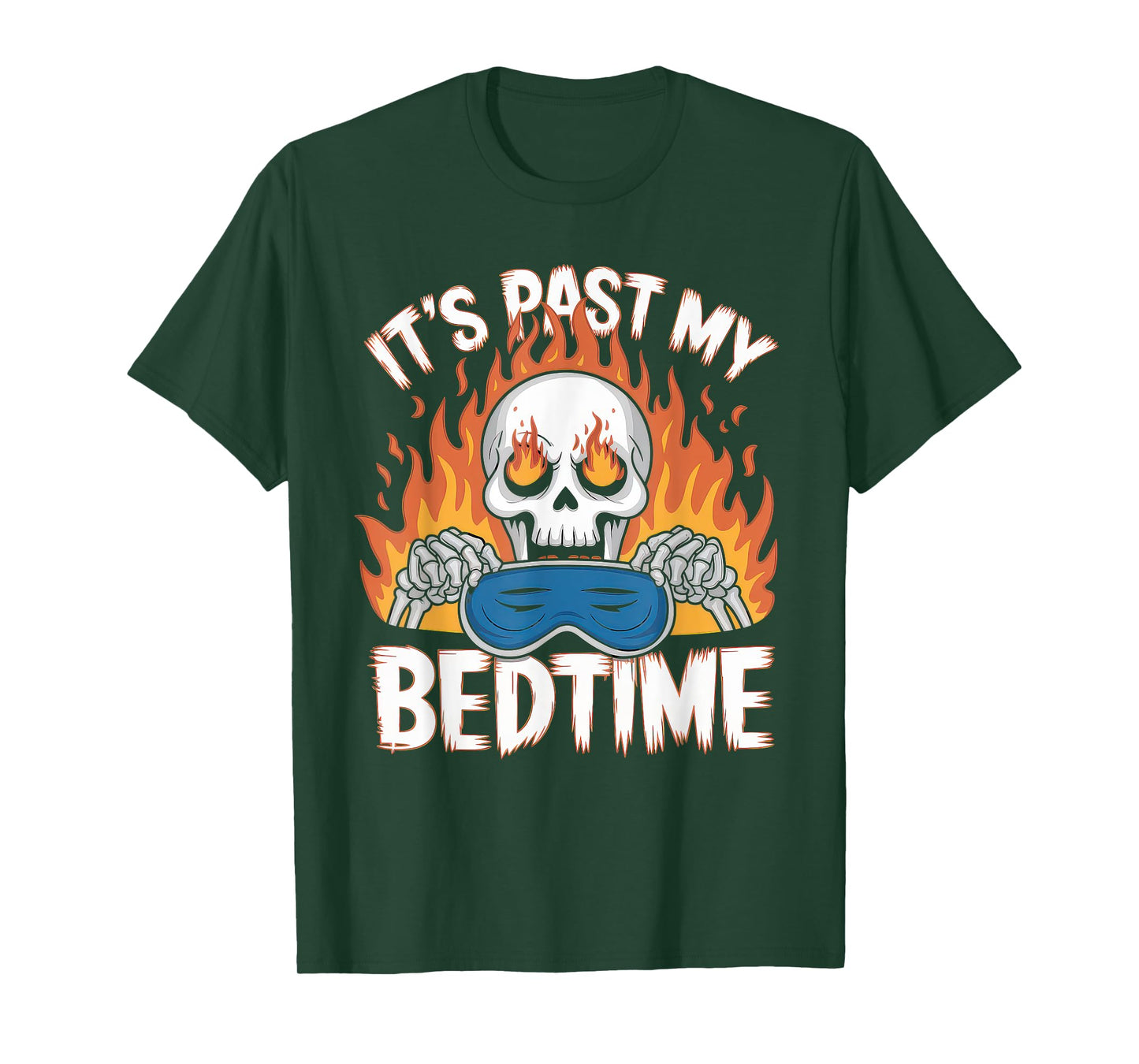 Funny Tshirt Men Humor Skeleton Meme Sarcastic Ironic Tired T-Shirt