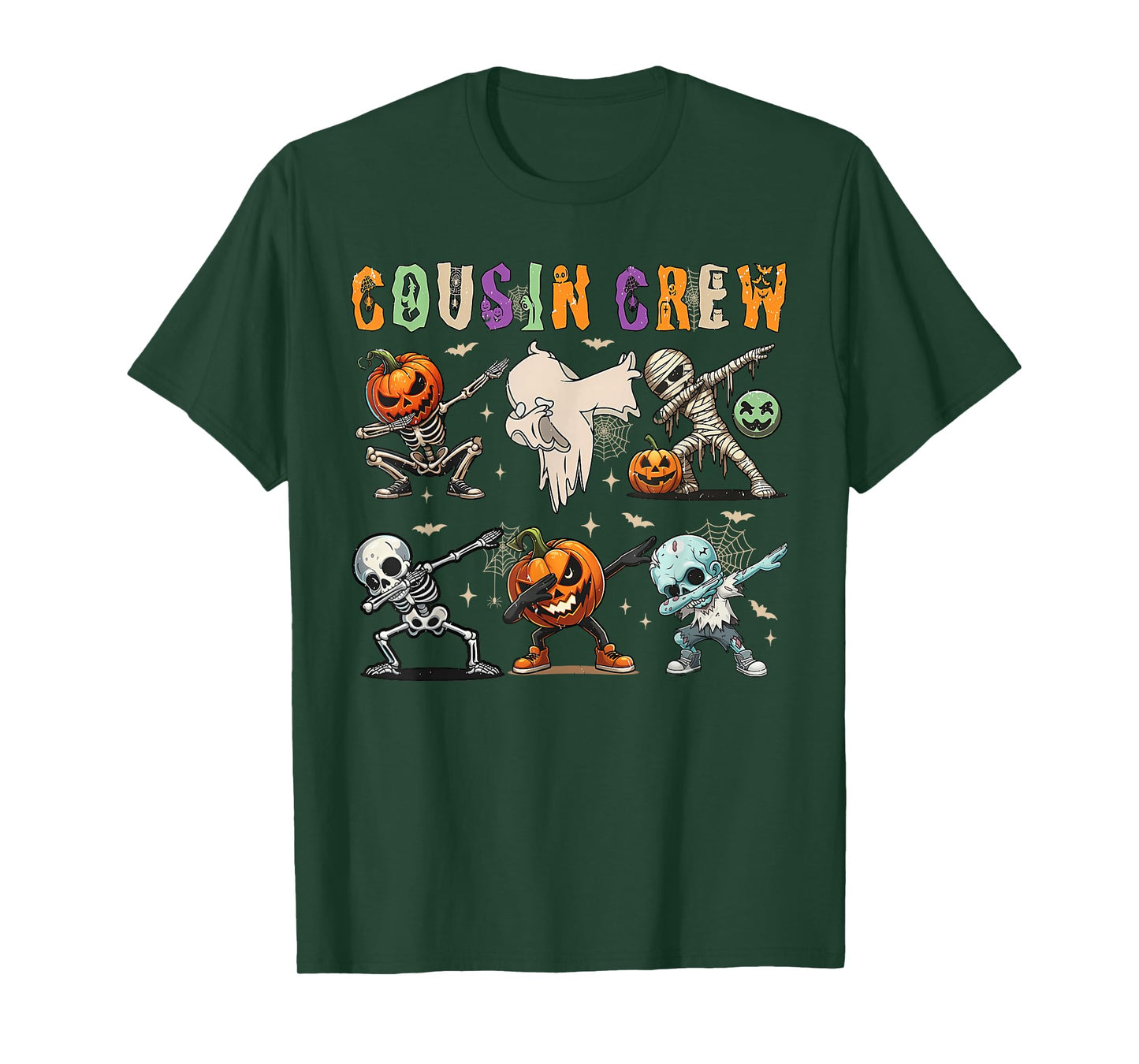 Halloween Cousin Crew Dabbing Matching Cousins Kids Boy T-Shirt