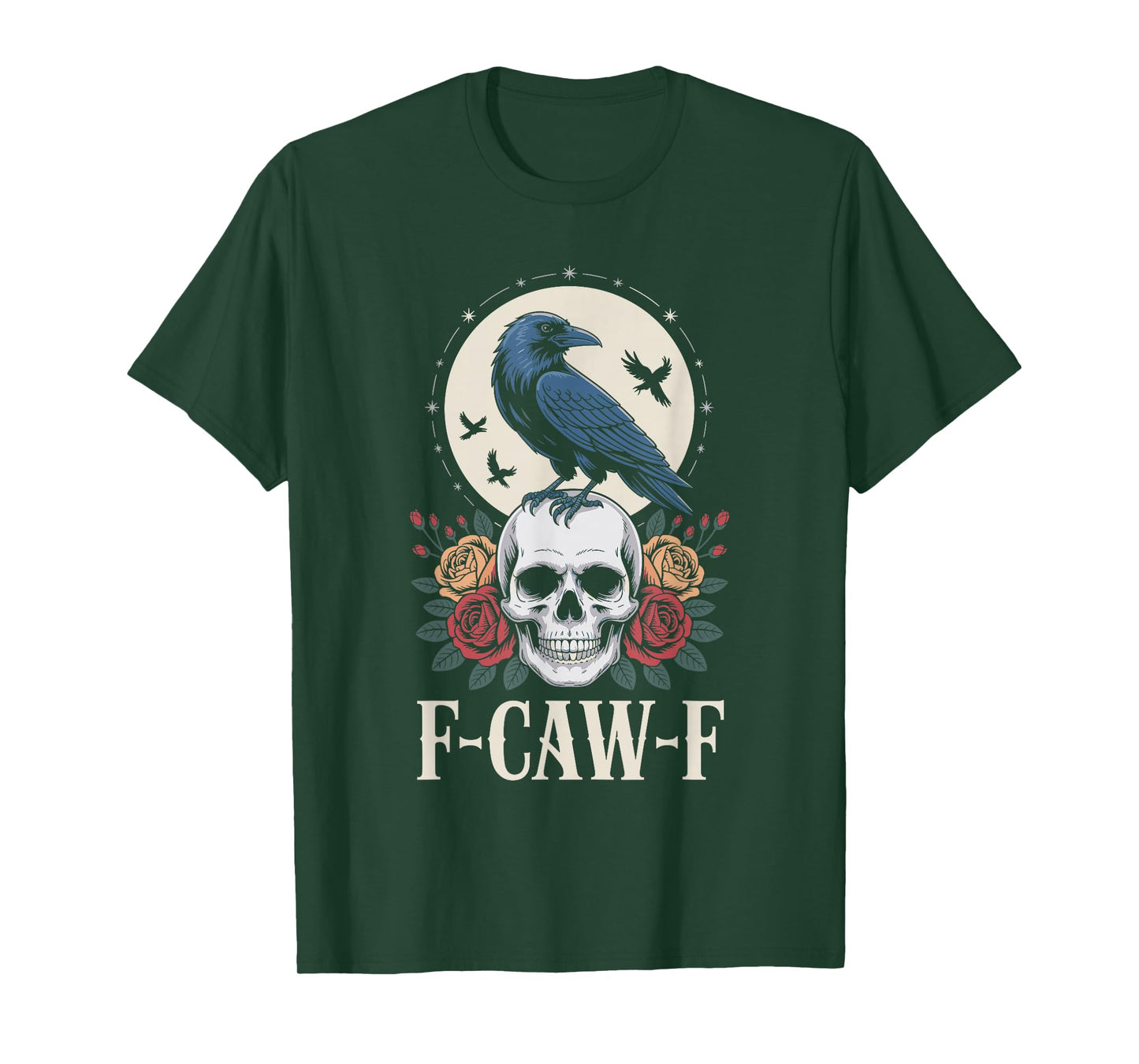 F-CAW-F Black Crow FCAWF Meme T-Shirt