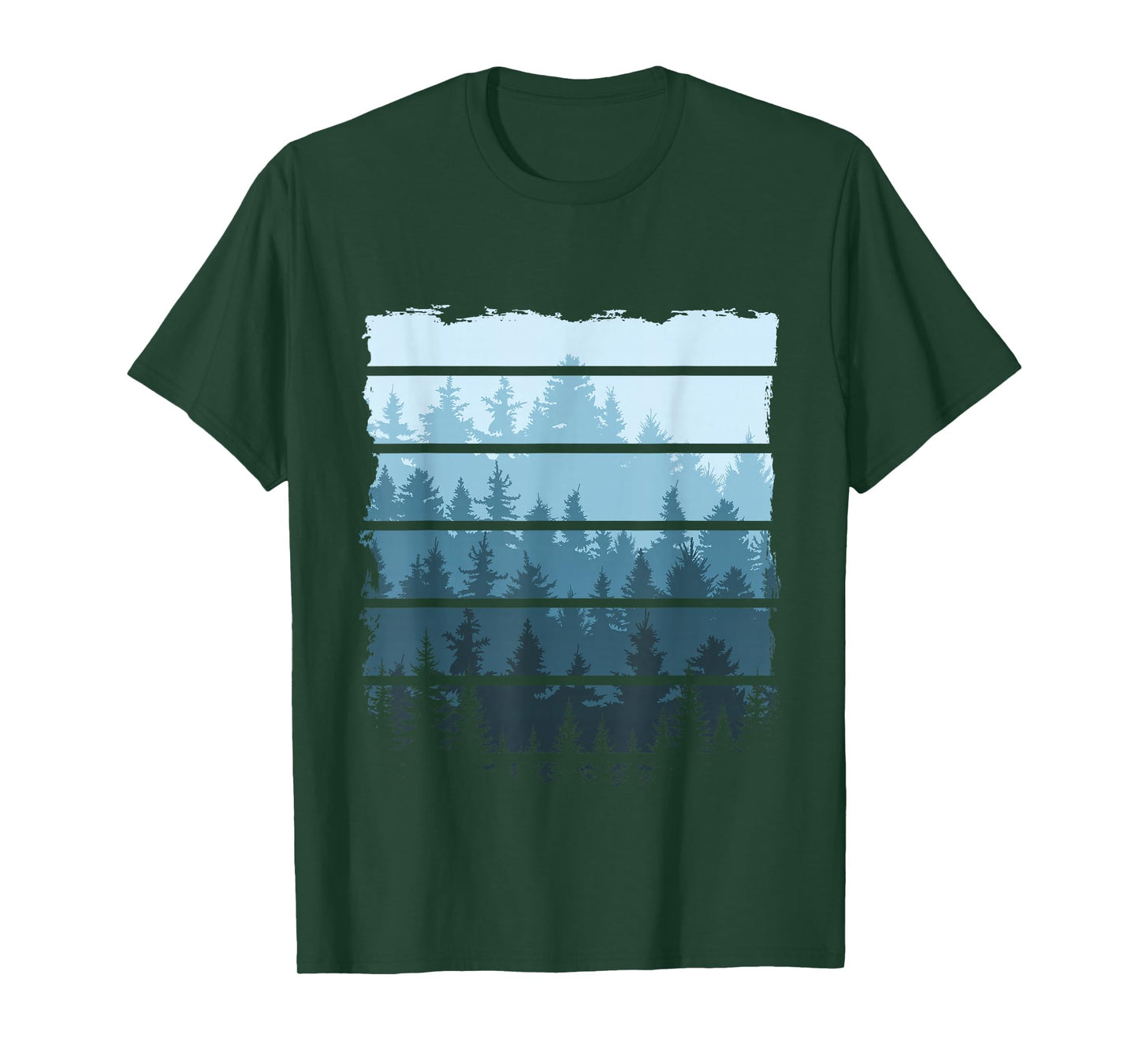 Trees Wildlife Nature Vintage Forest T-Shirt