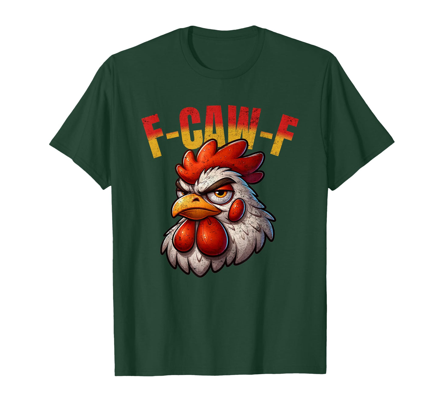 F-Caw-F Funny for Men Women Thanksgiving-Christmas T-Shirt
