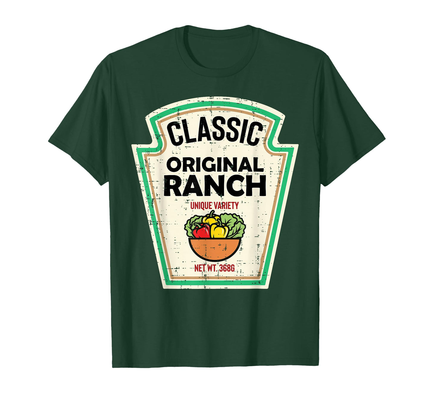 Halloween Original Ranch Food Matching Costume Men Women Kid T-Shirt