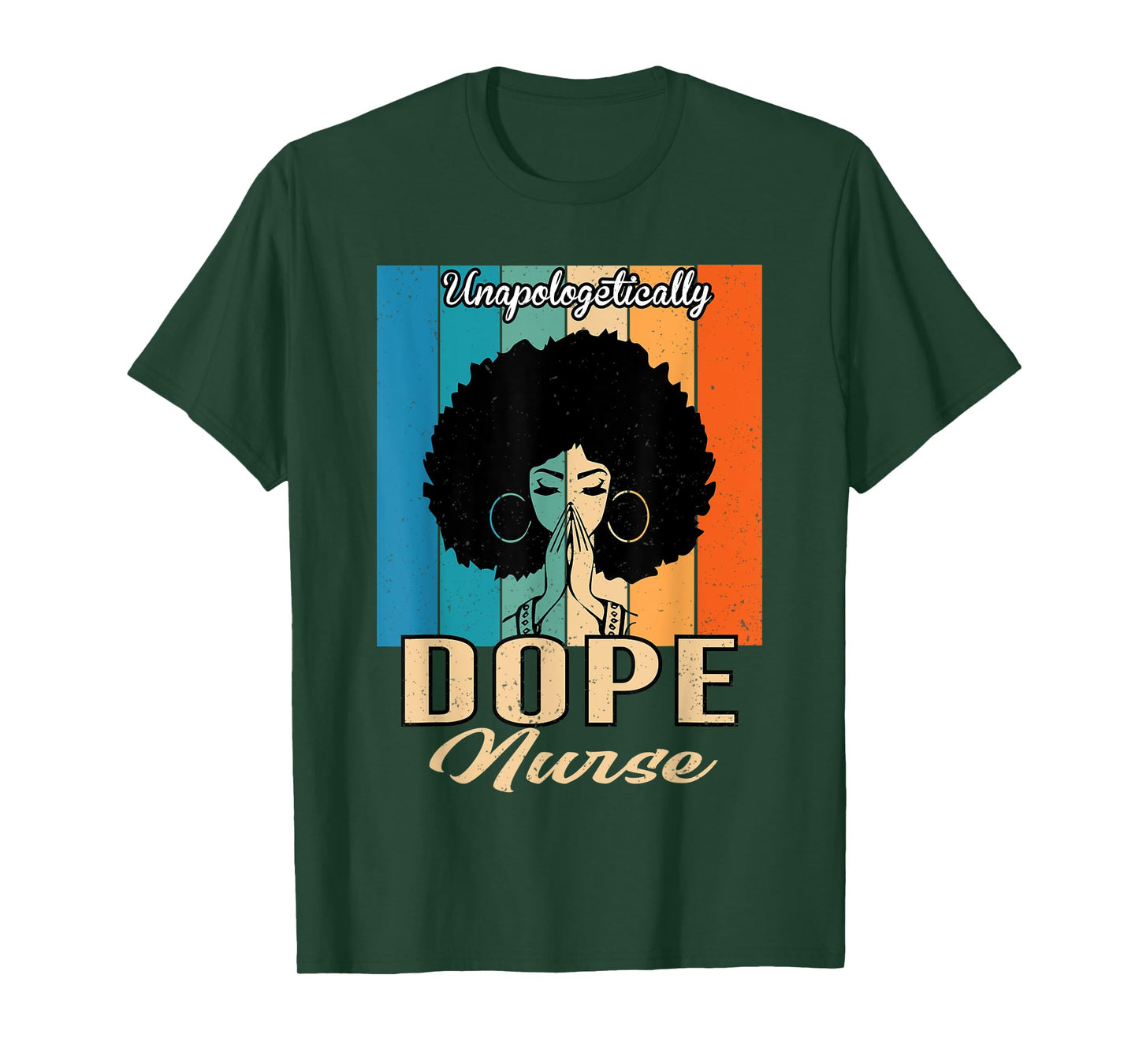 Unapologetically Dope Nurse Vintage - Juneteenth Nurse T-Shirt