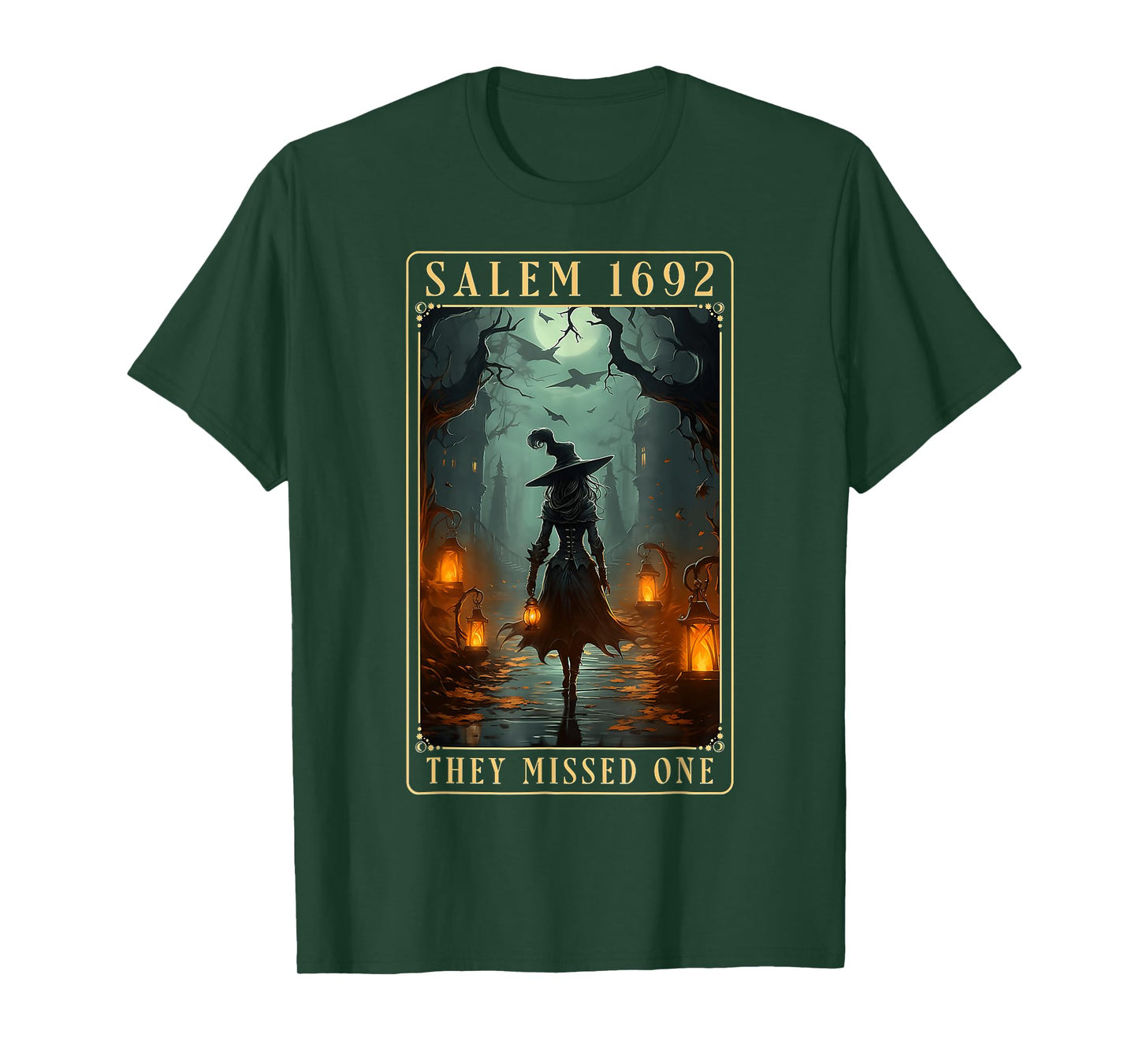 Salem 1692 They Missed One Halloween Witch T-Shirt