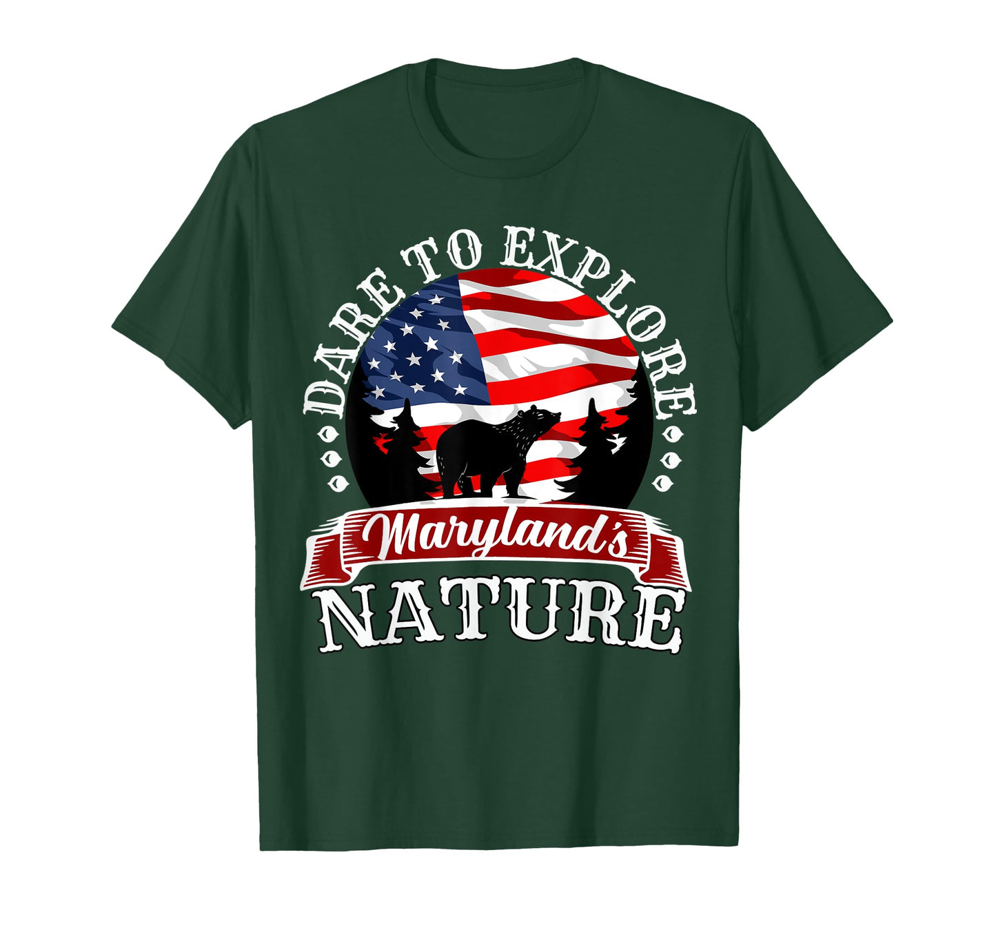 Holiday Vacation On Maryland Mountains Best Camping T-Shirt