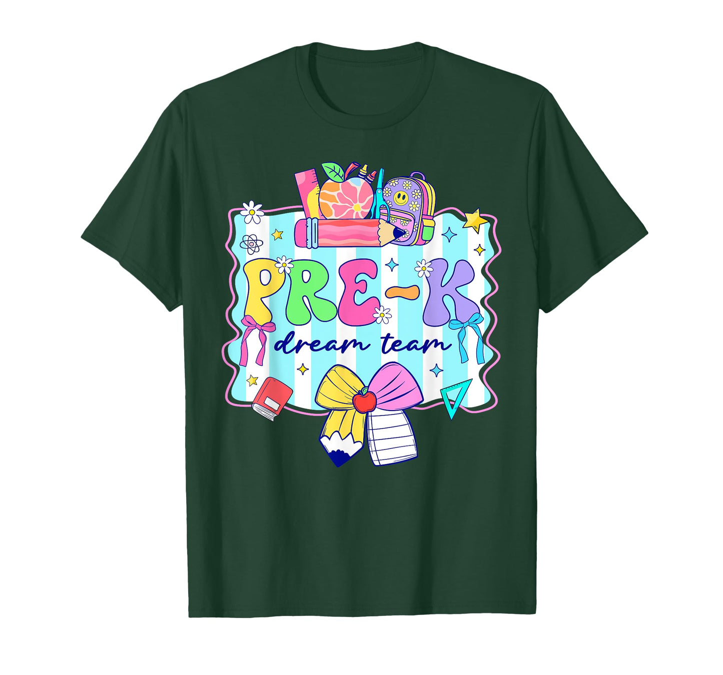 First Day Of PreK For Kids Girls Boys Teacher Back to School T-Shirt