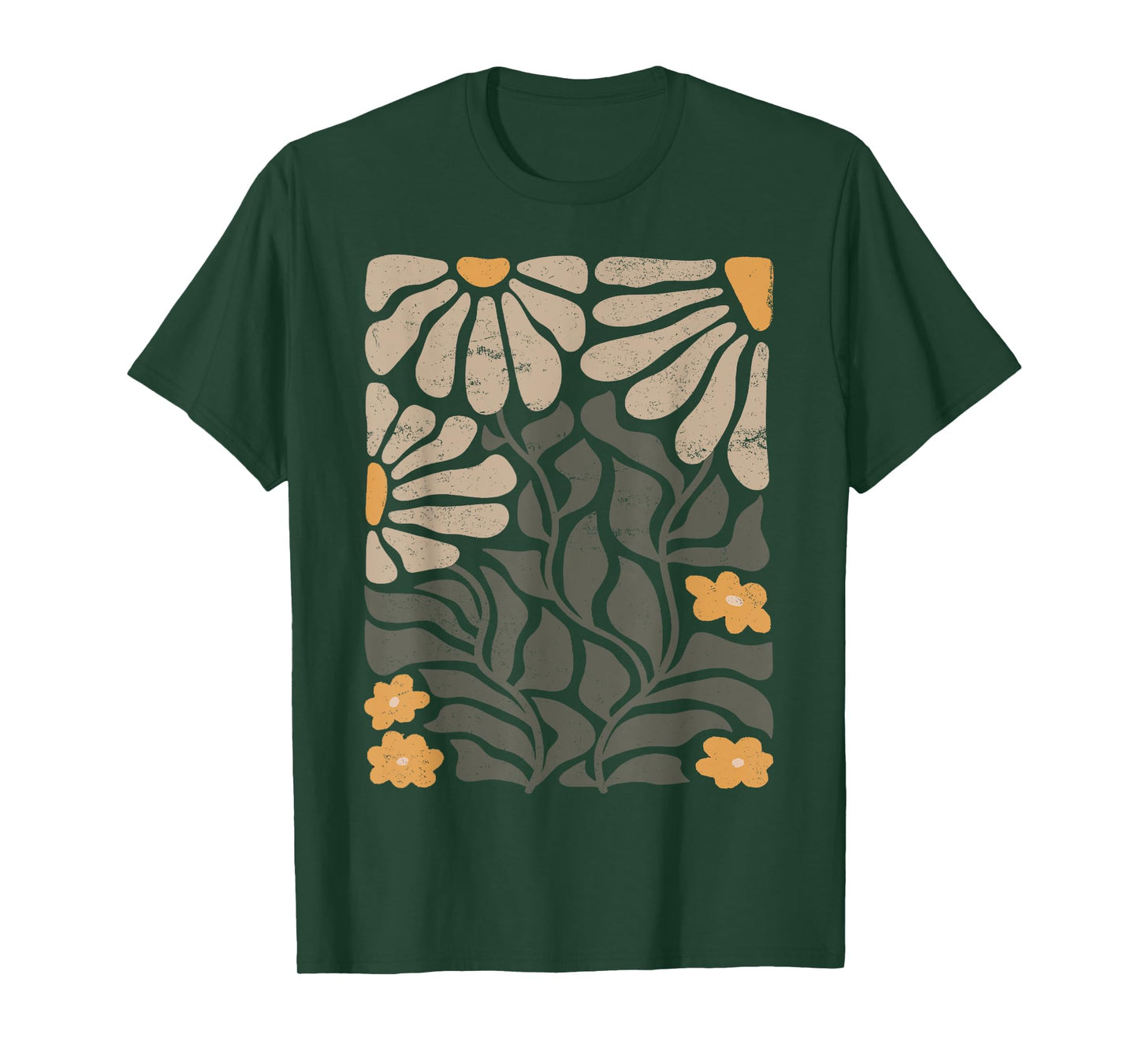 Boho Wildflower Vintage Retro Graphic Design Spring/Summer Men Women Kids T-Shirt