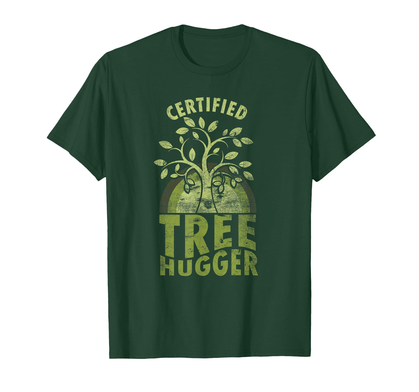 Certified Tree Hugger Environmentalist Tree Hugging T-Shirt