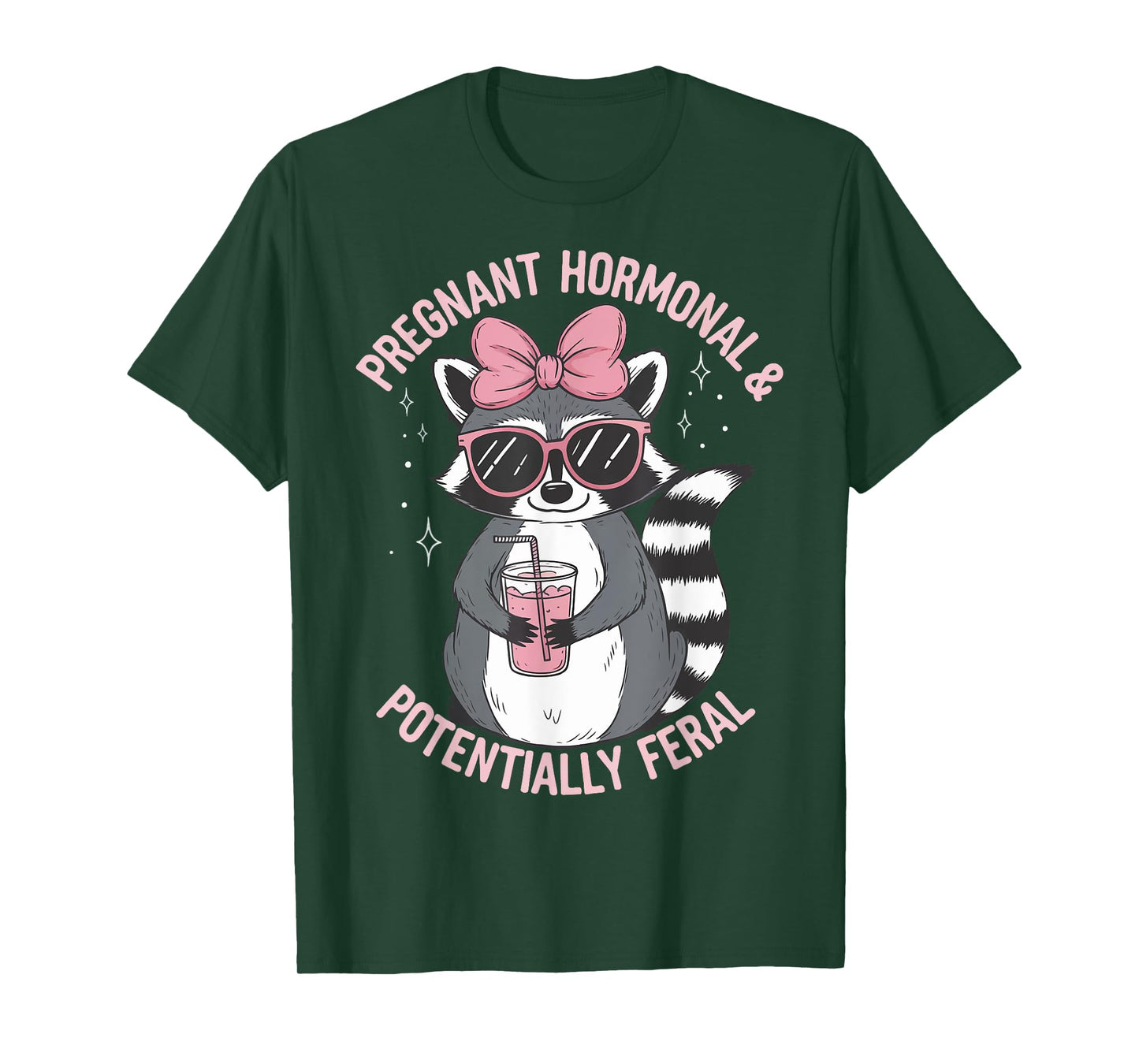 Pregnant Hormonal And Potentially Feral T-Shirt
