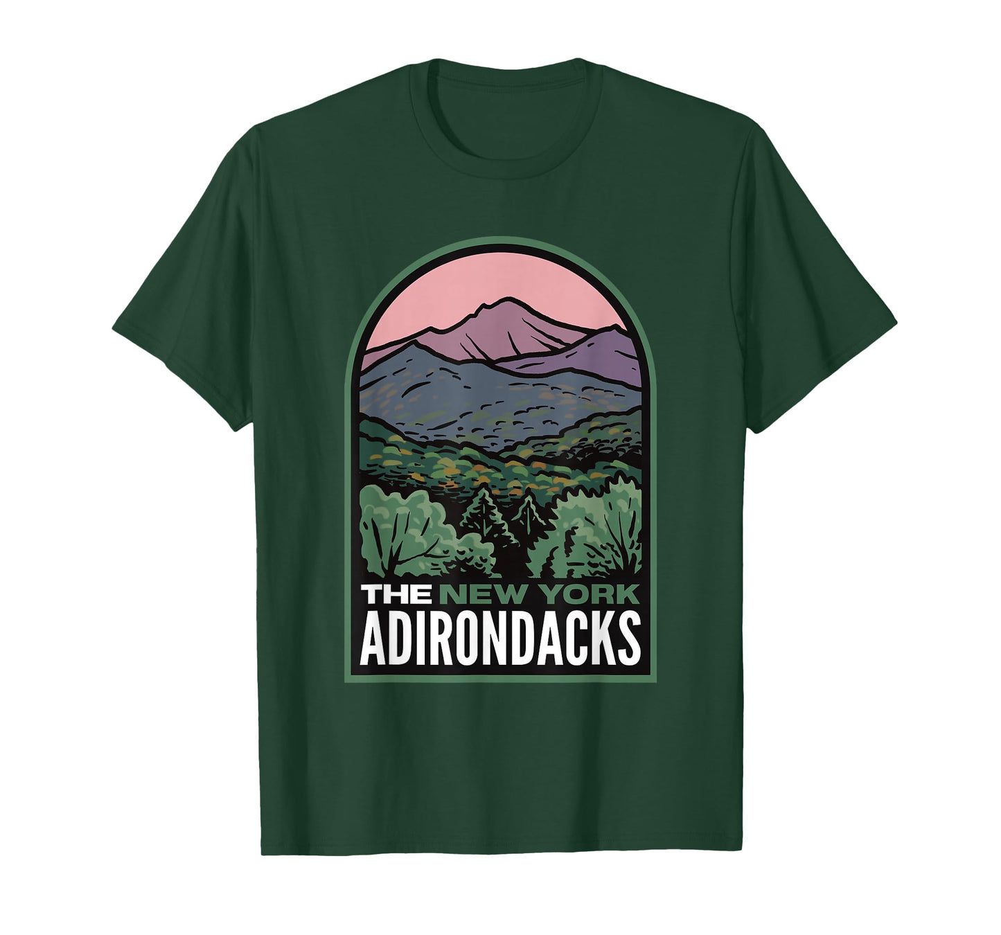 The Adirondacks Upstate New York Mountains T-Shirt