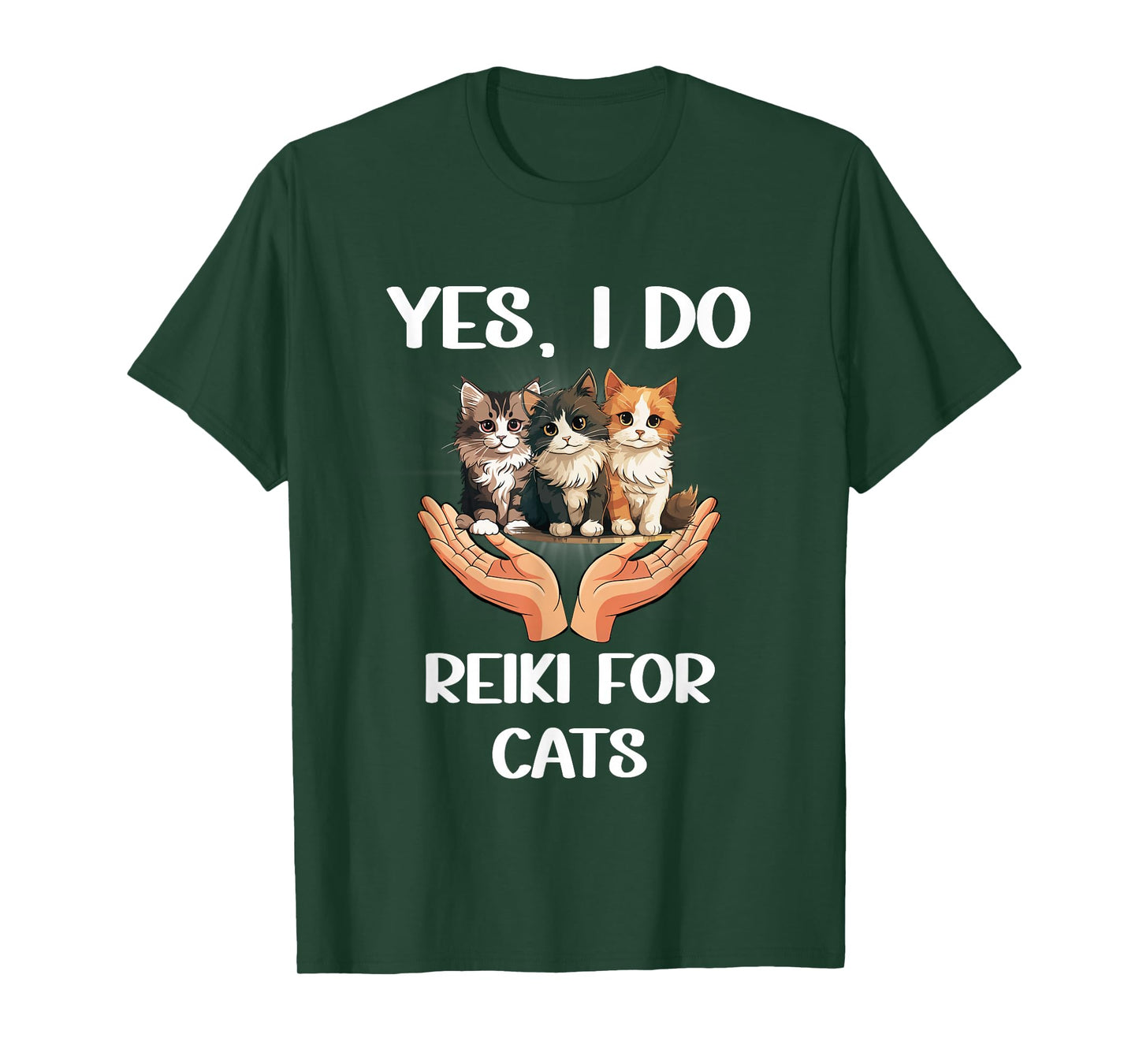 Reiki for Cats Spiritual Healing T-Shirt