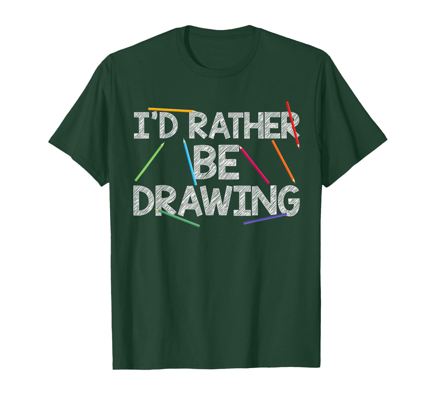 Cool Drawing Art For Men Women Sketch Pencil Artist Lovers T-Shirt
