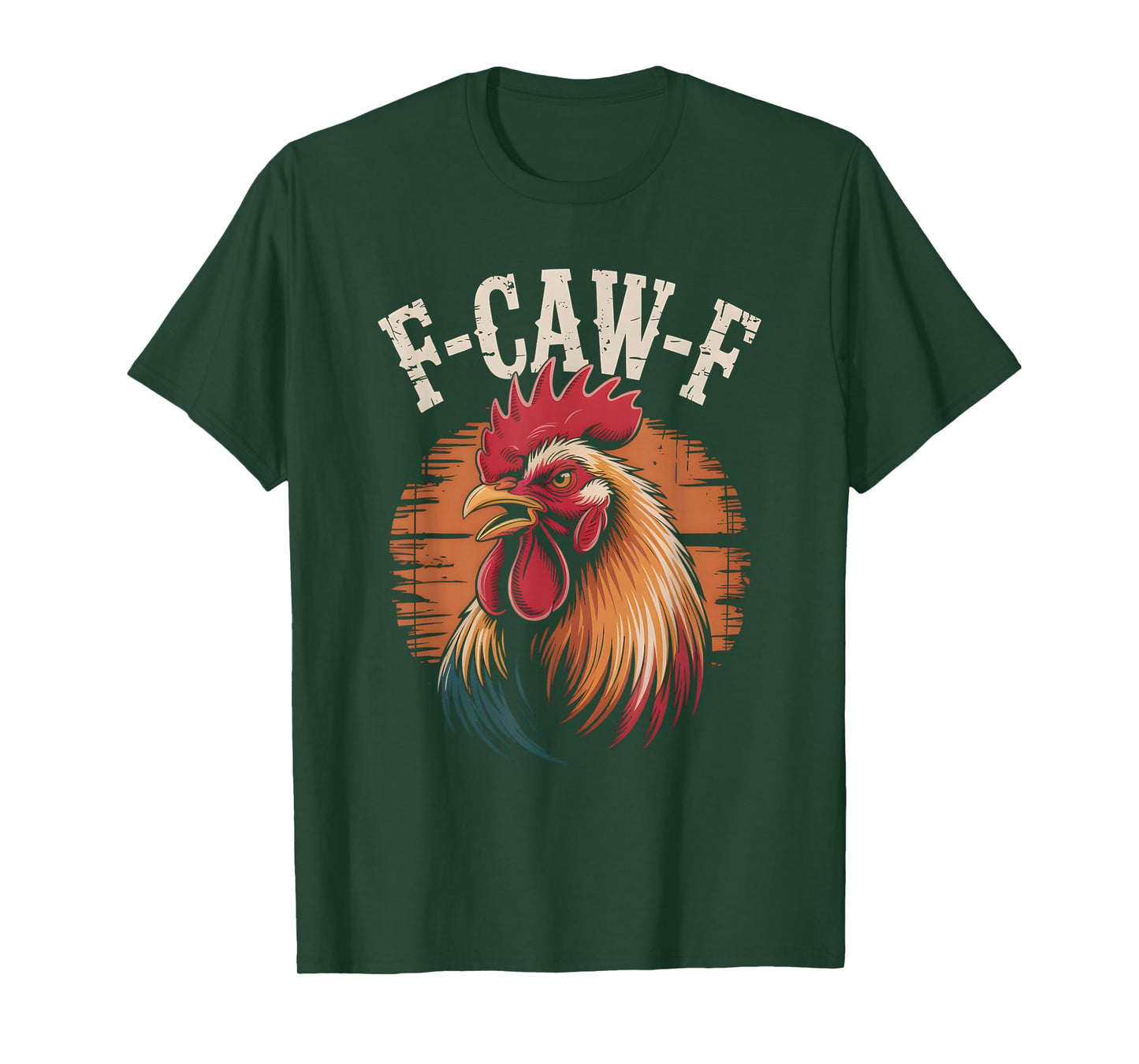 F-Caw-F Funny Rooster Meme Chicken Humor T-Shirt
