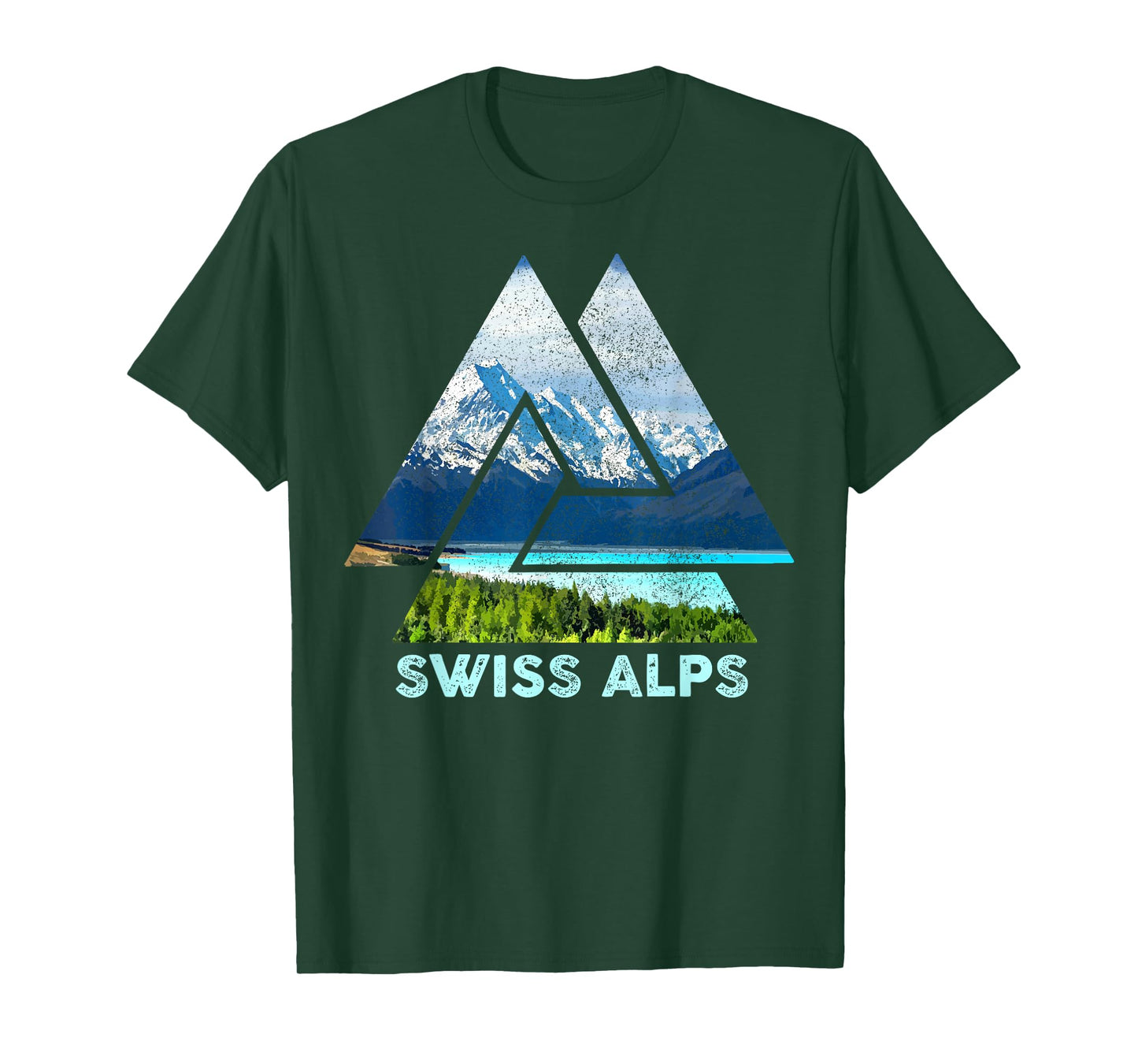 Switzerland Switzerland Nature Alps Mountains T-Shirt