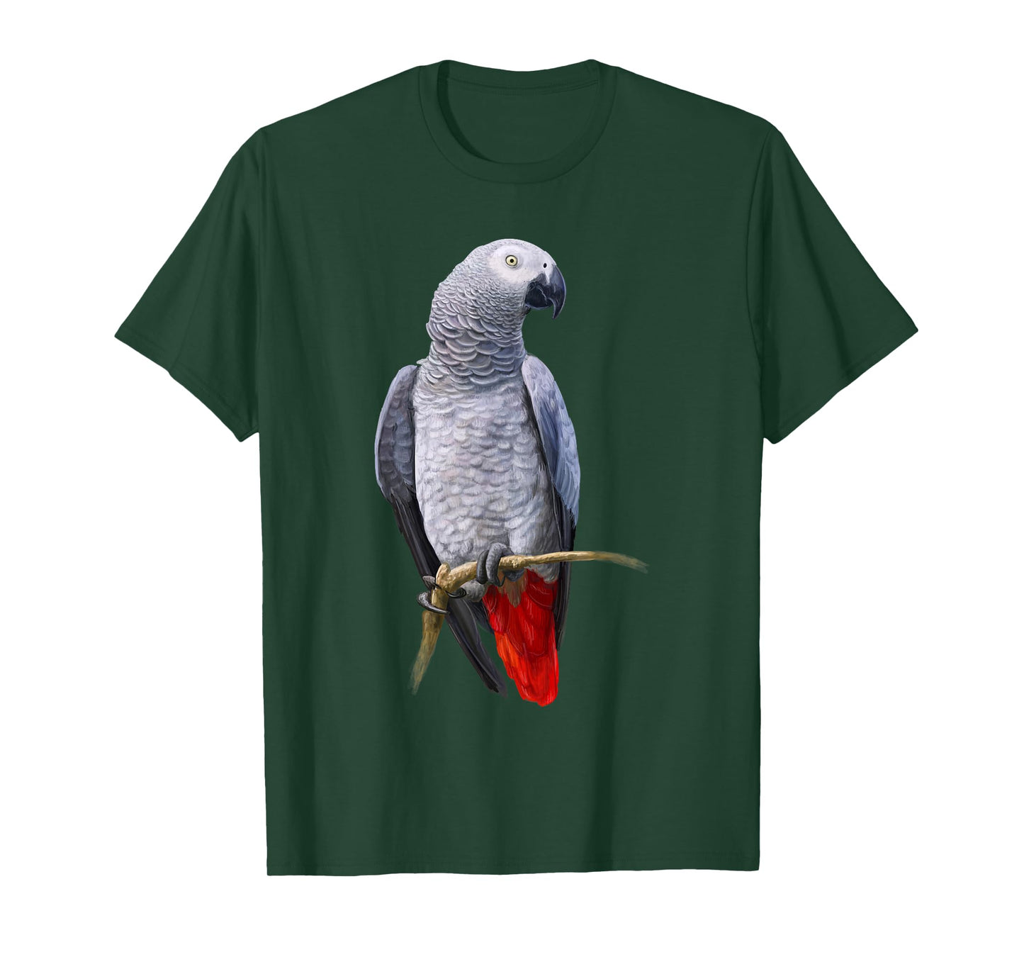 Beautiful African Grey Parrot T-shirt T-Shirt