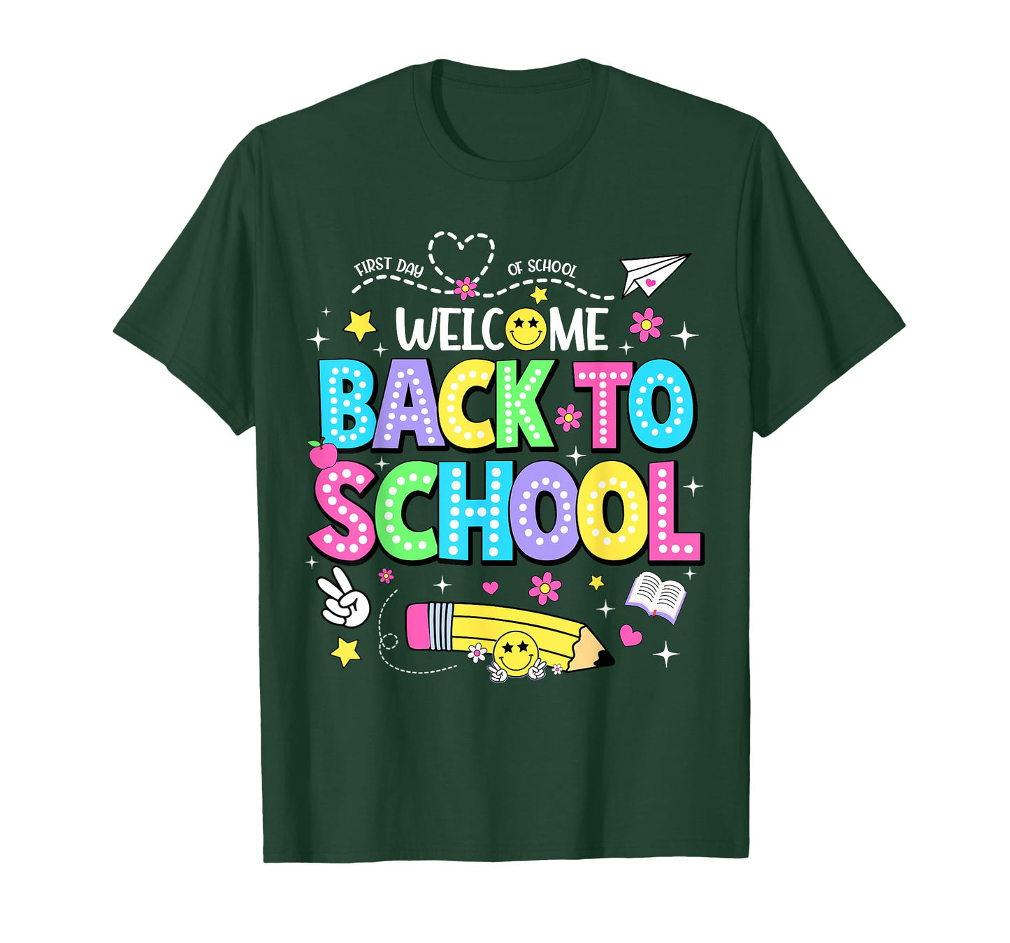 Welcome Back To School Shirts First day of school Teacher T-Shirt