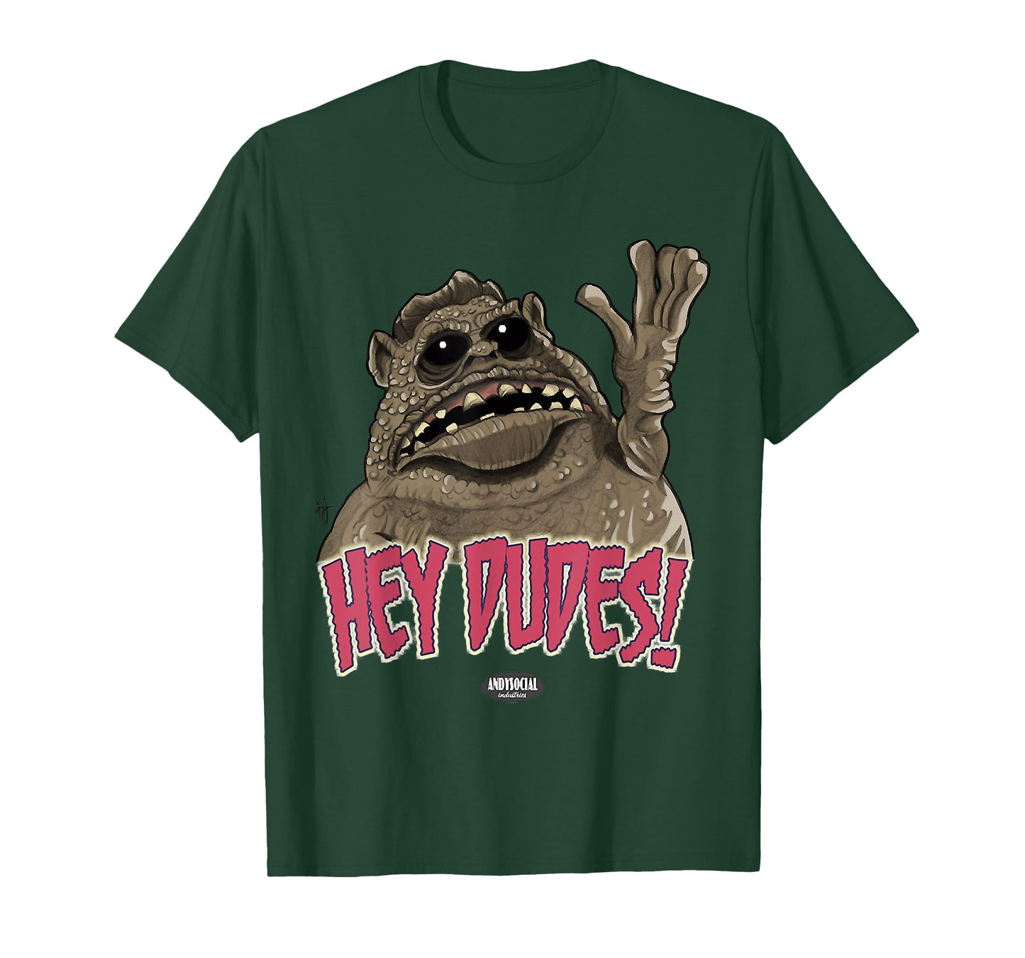 Nab1804 Unisex-Adults Grey Cartoon Animal Retro T-Shirt - Small - Call Me Chet, Weird Chet