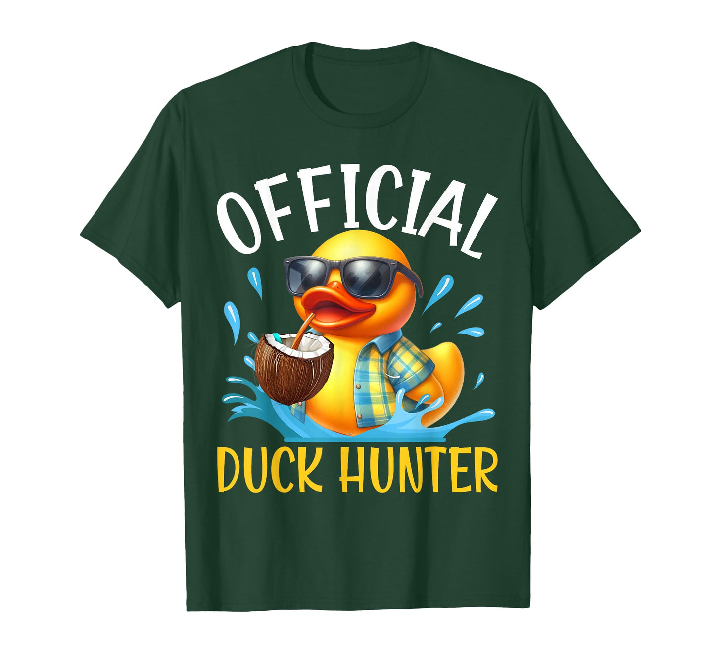 Duck Cruise Boat Shirt Funny Rubber Duck Hunting Squad T-Shirt