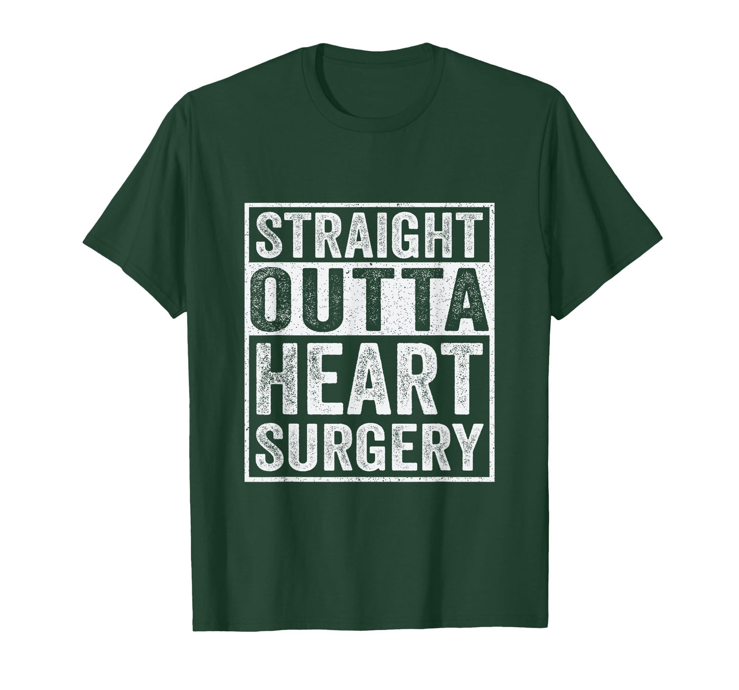 Straight Outta Heart Surgery - Open Heart Surgery Recovery T-Shirt