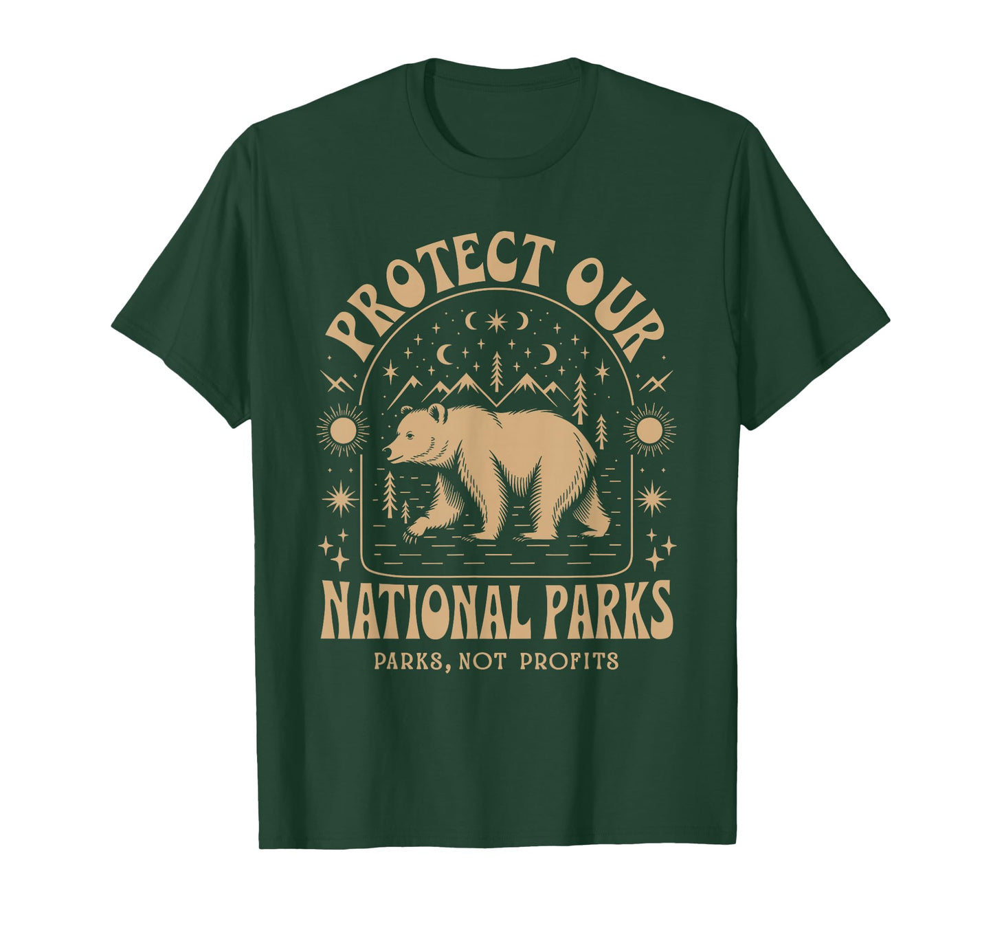 Protect Our National Parks Defund Doge Parks Not Profits T-Shirt
