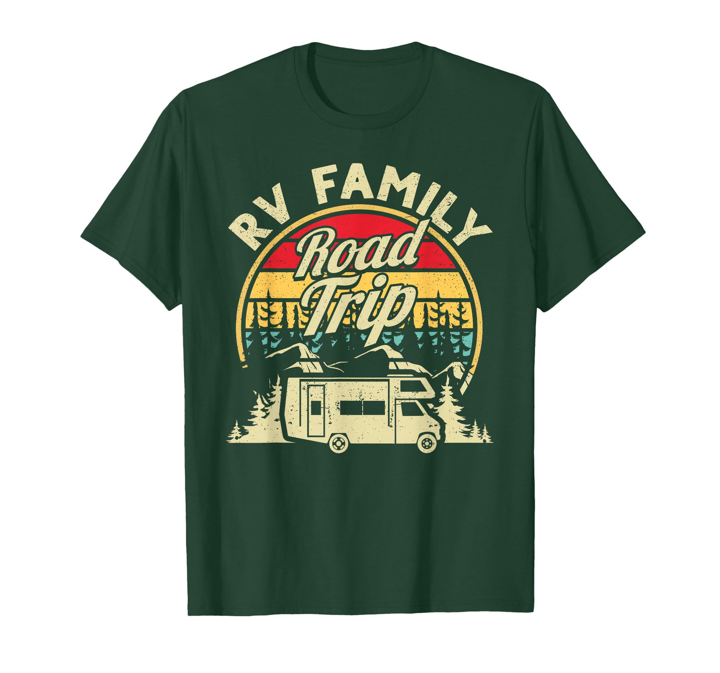 Matching Camping RV Family Road Trip Camper Motorhome T-Shirt