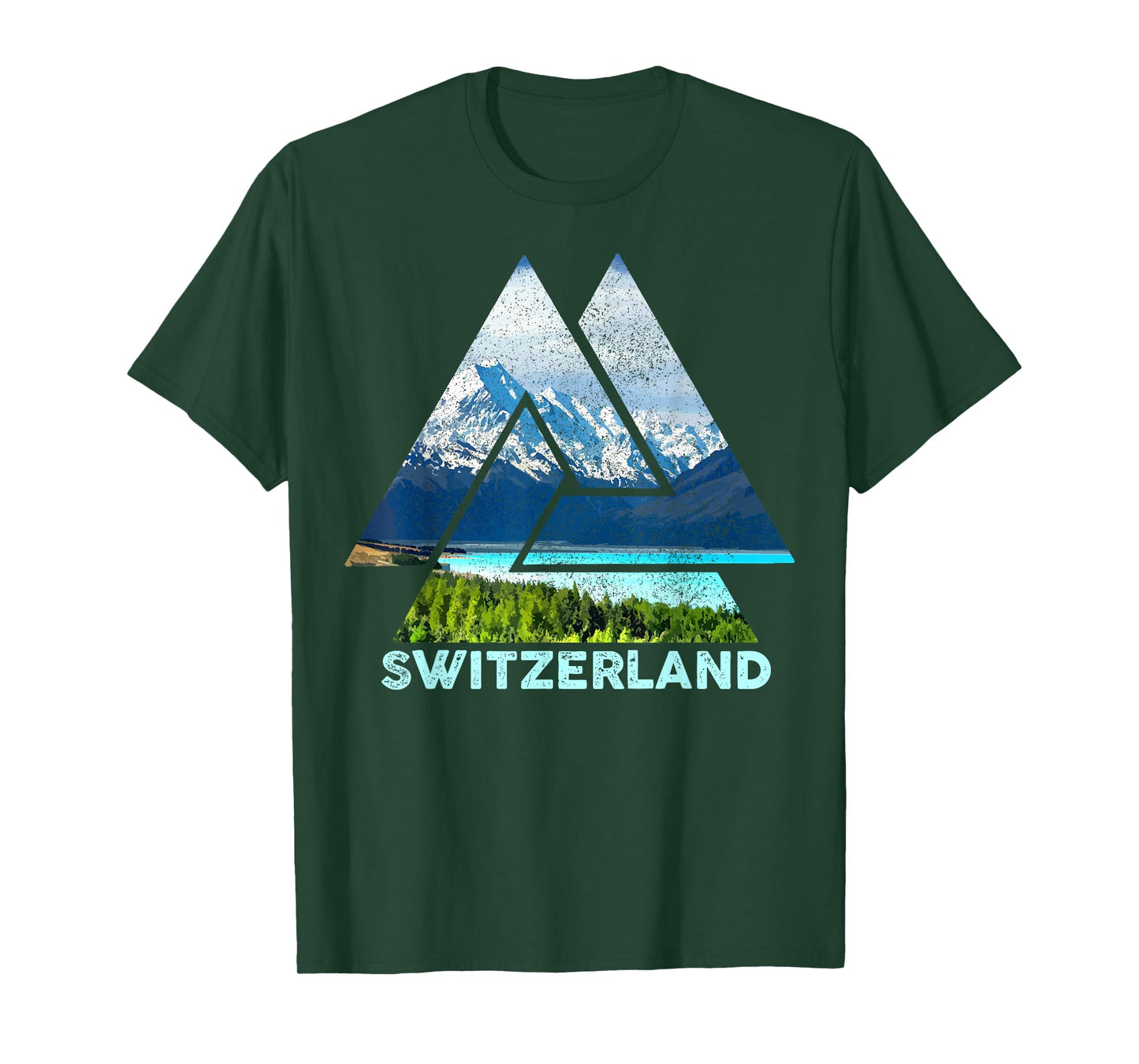 Switzerland Switzerland Nature Alps Mountains T-Shirt