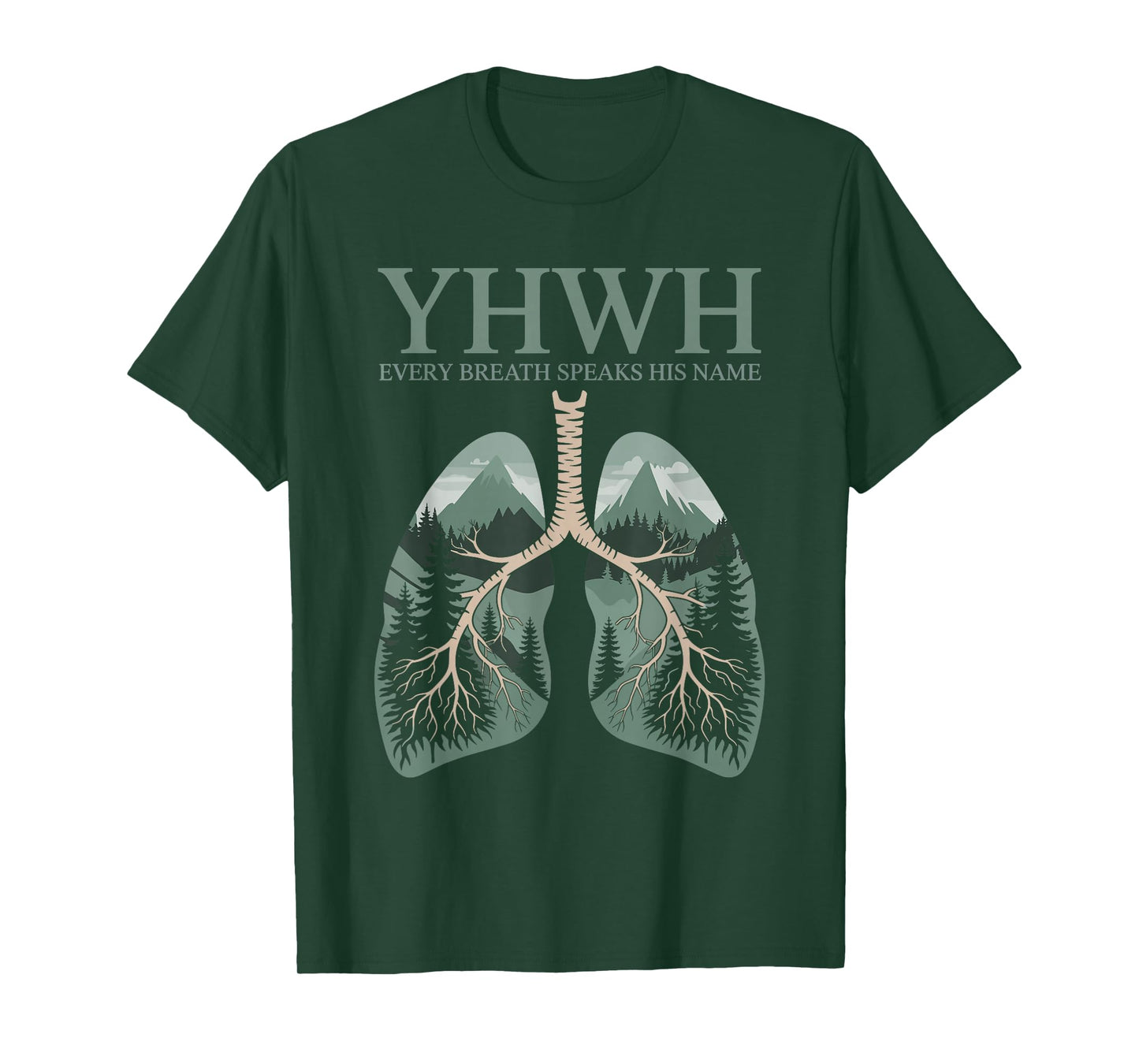 YHWH Every Breath Speaks His Name Yahweh T-Shirt