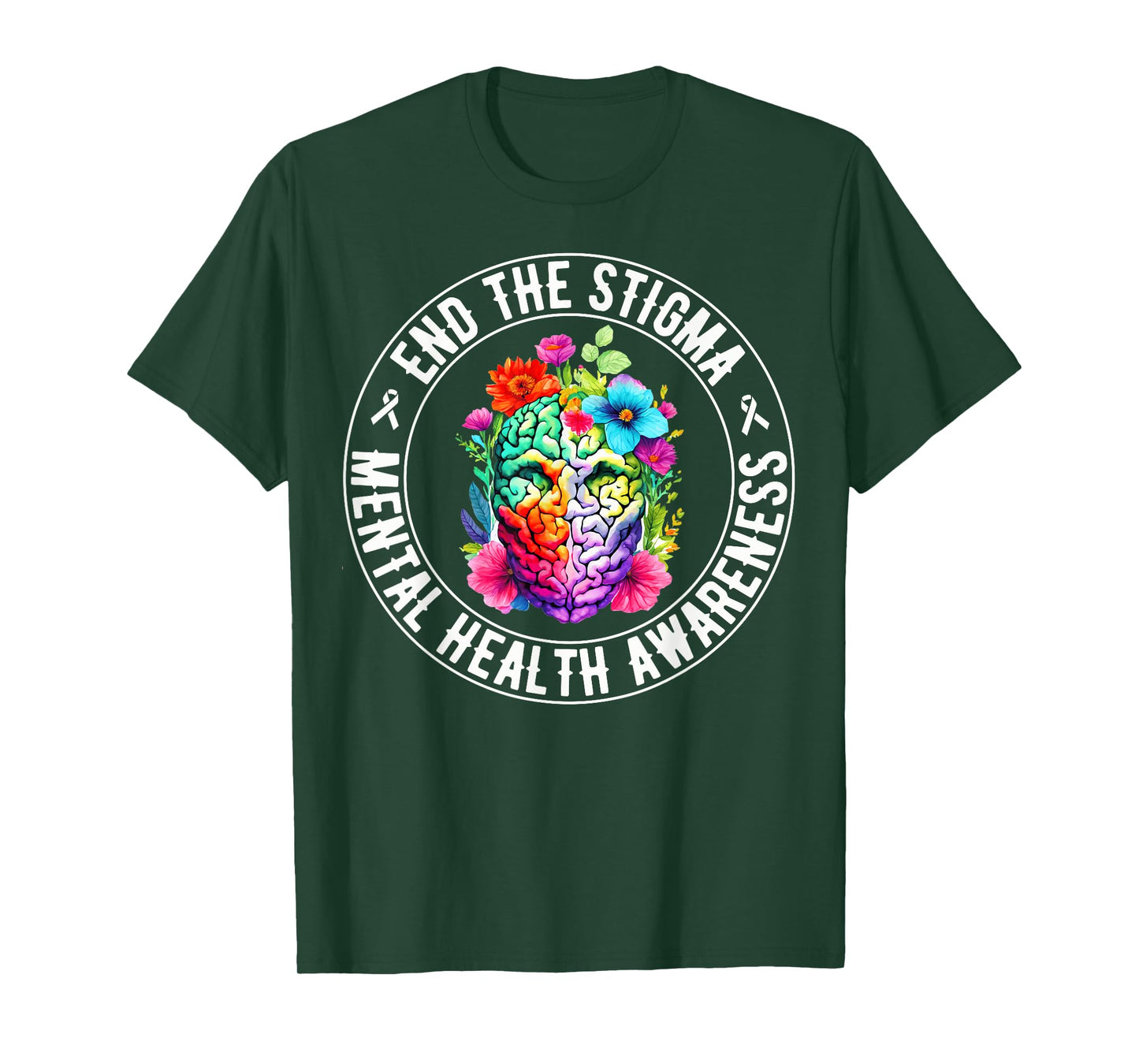 End The Stigma Mental Health Awareness T-Shirt