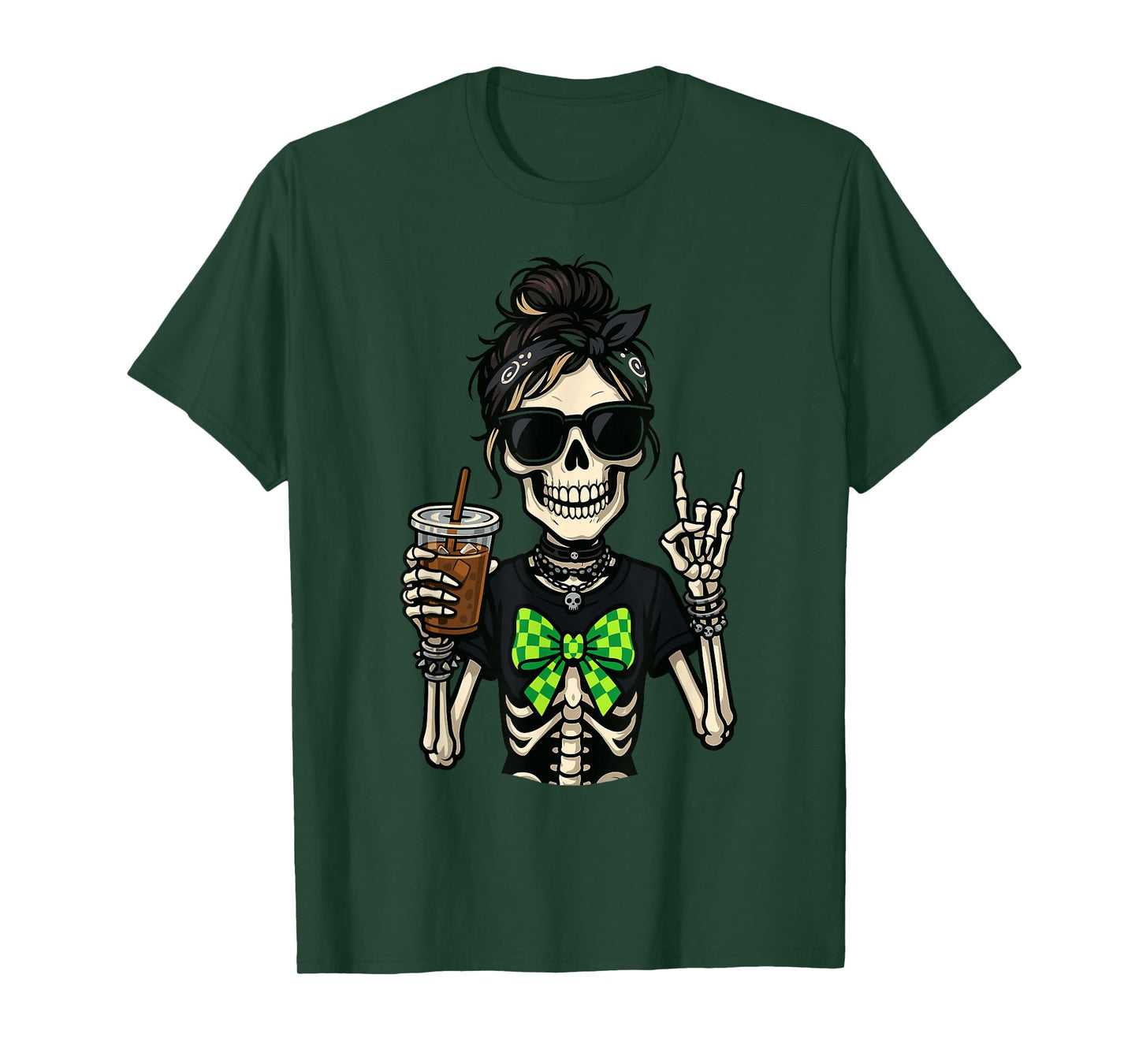 Skeleton Coffee T-Shirt