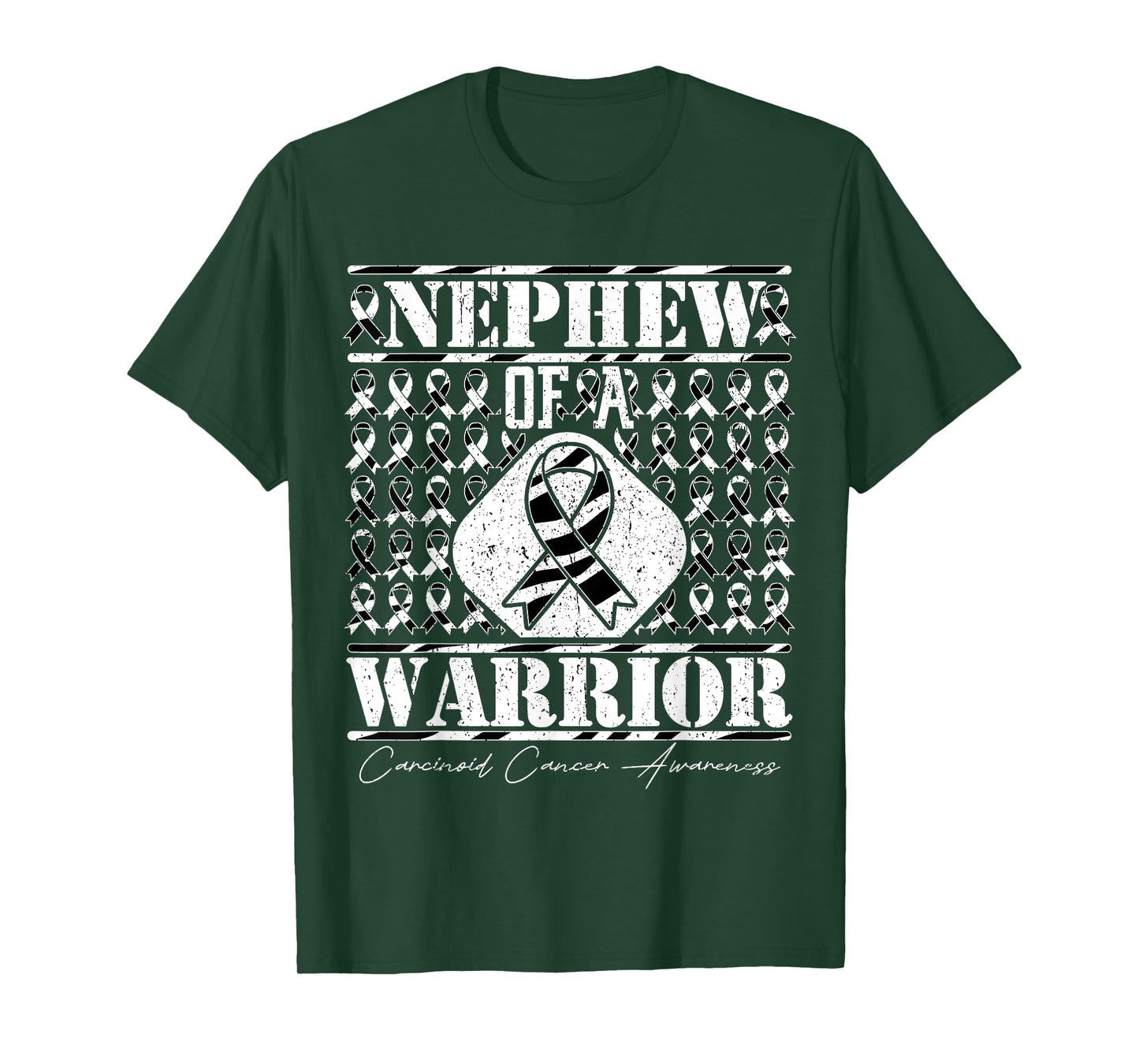Nephew Of A Warrior Carcinoid Cancer Awareness T-Shirt