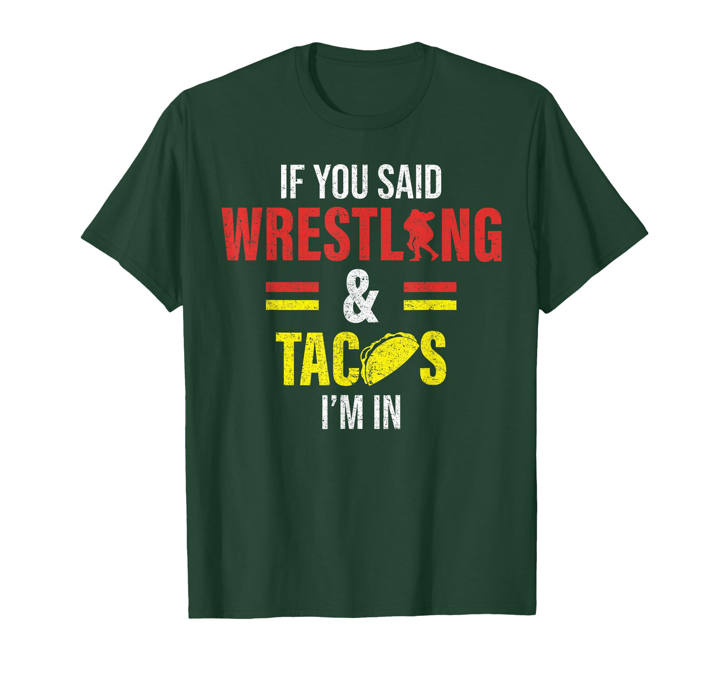 Funny Wrestling and Tacco T-Shirt