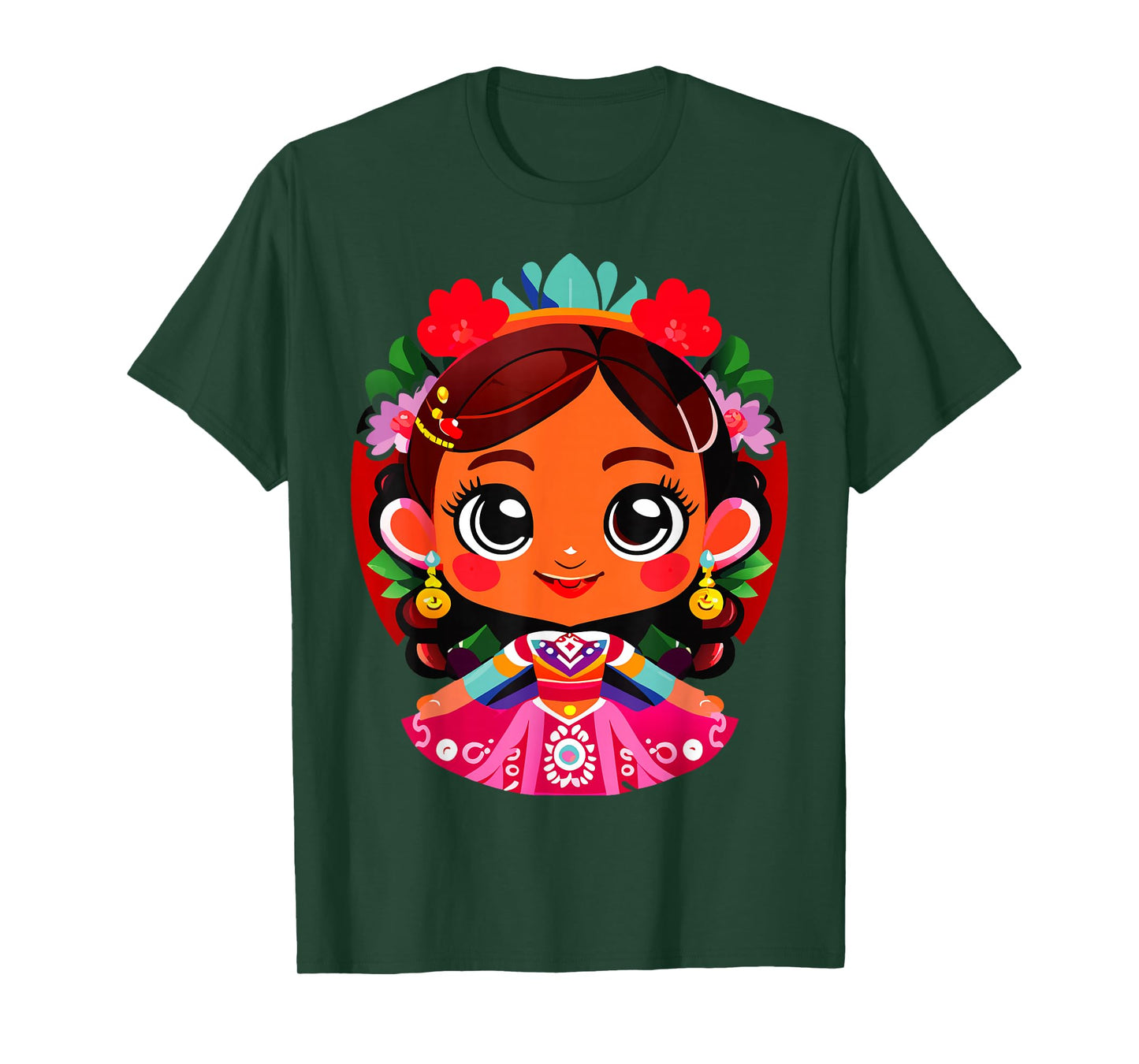 Viva Mexico Kids Independence Day Funny Dance Mexican T-Shirt